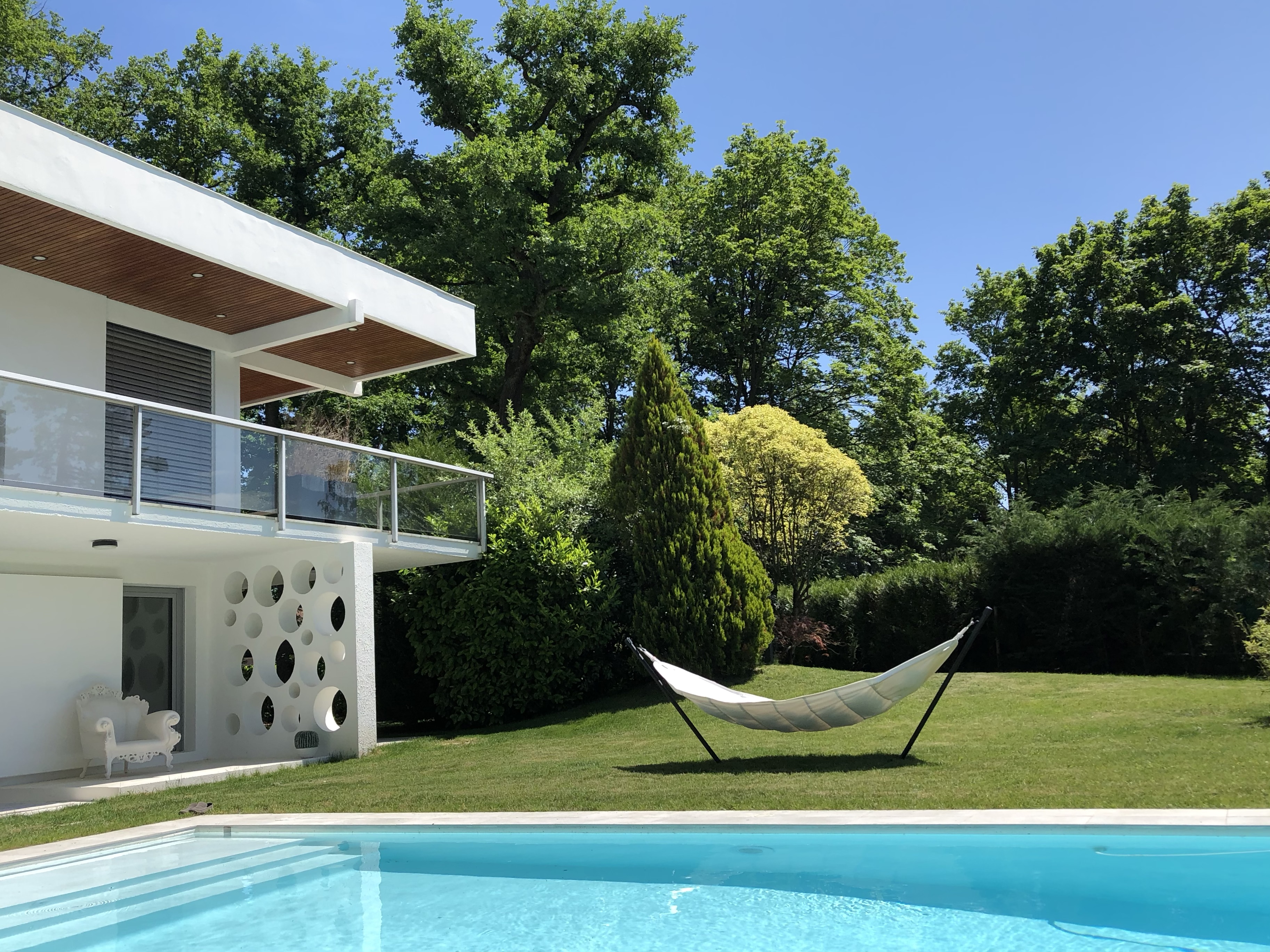 Maison d’architecte avec piscine