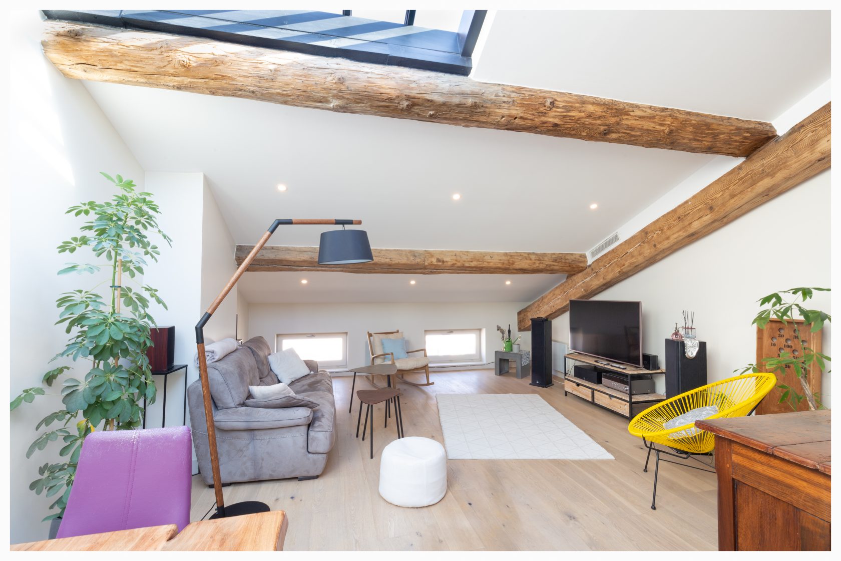 AFormer renovated top floor Ainay district