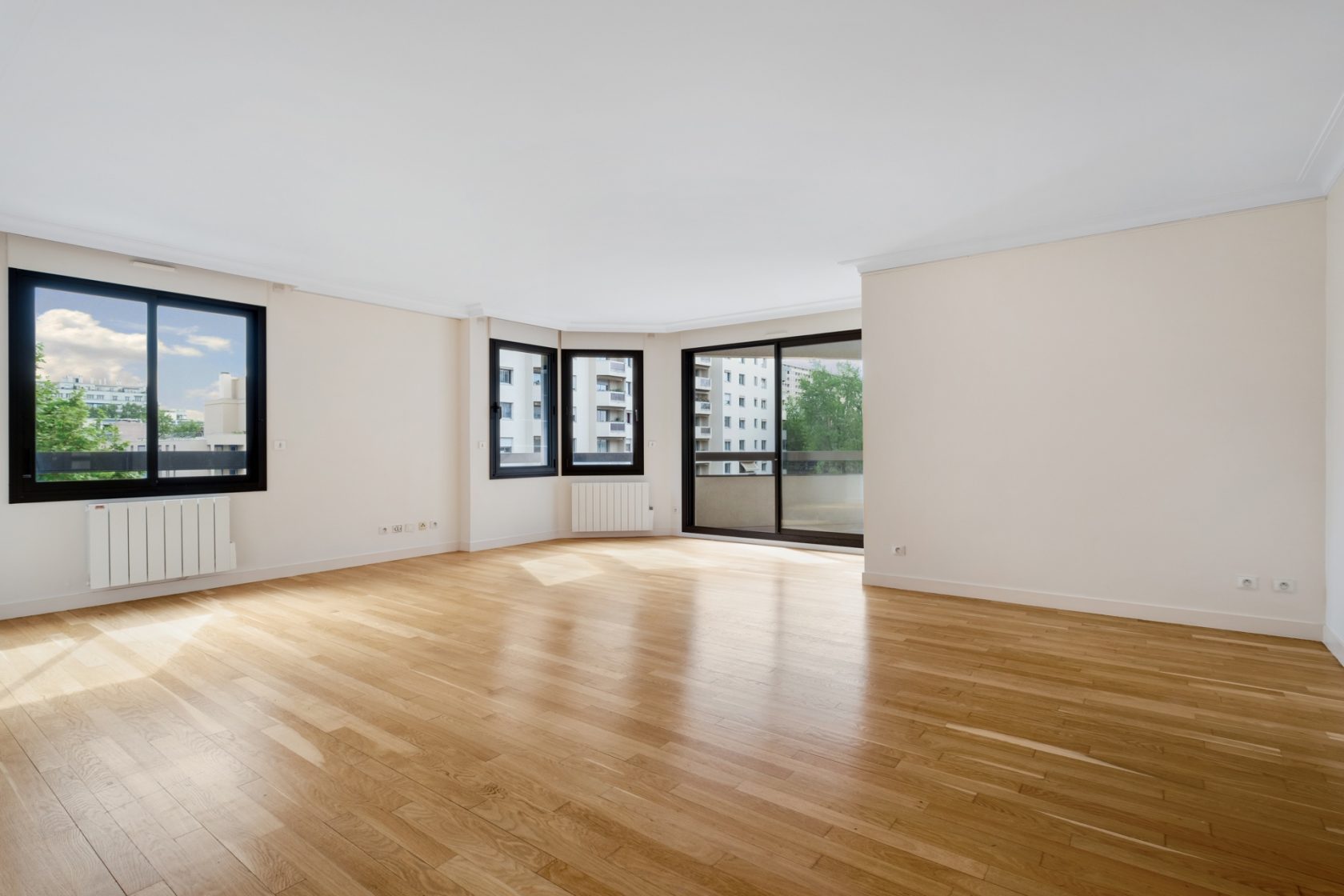 Renovated apartment with balcony