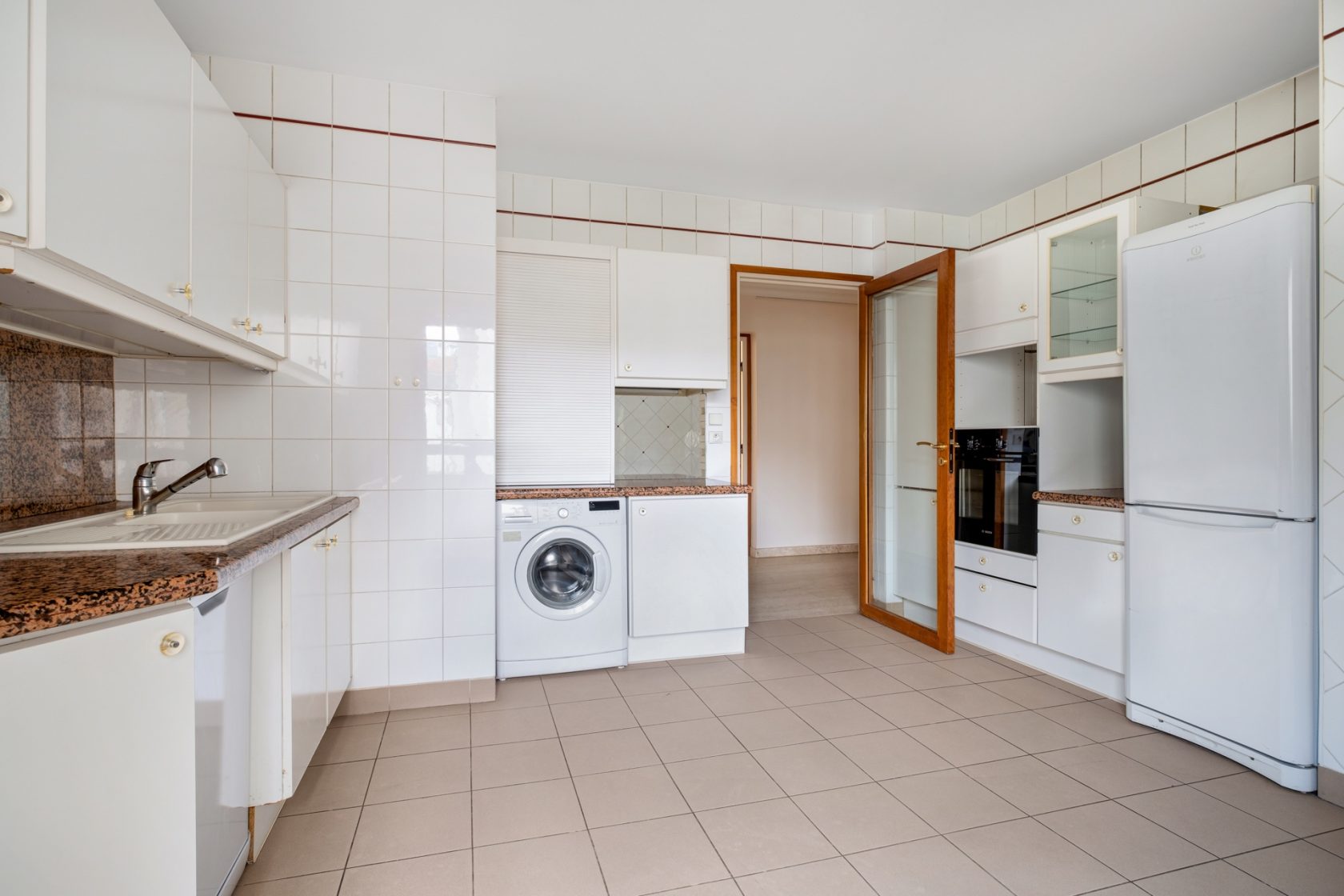 Renovated apartment with balcony