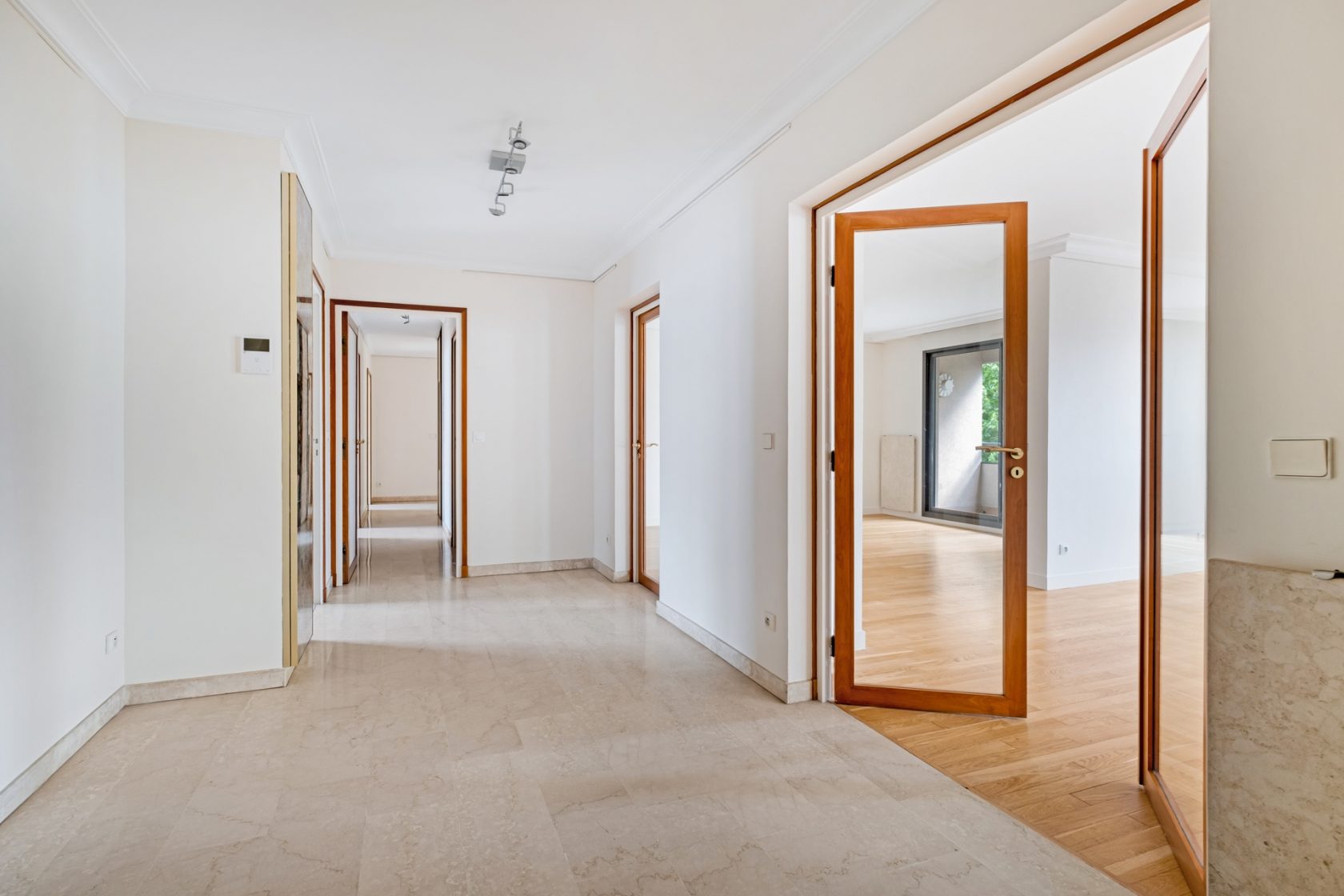 Renovated apartment with balcony