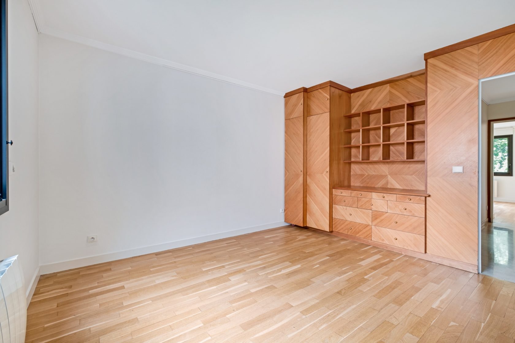 Renovated apartment with balcony