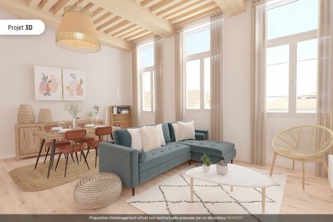 Canut en duplex avec ascenseur