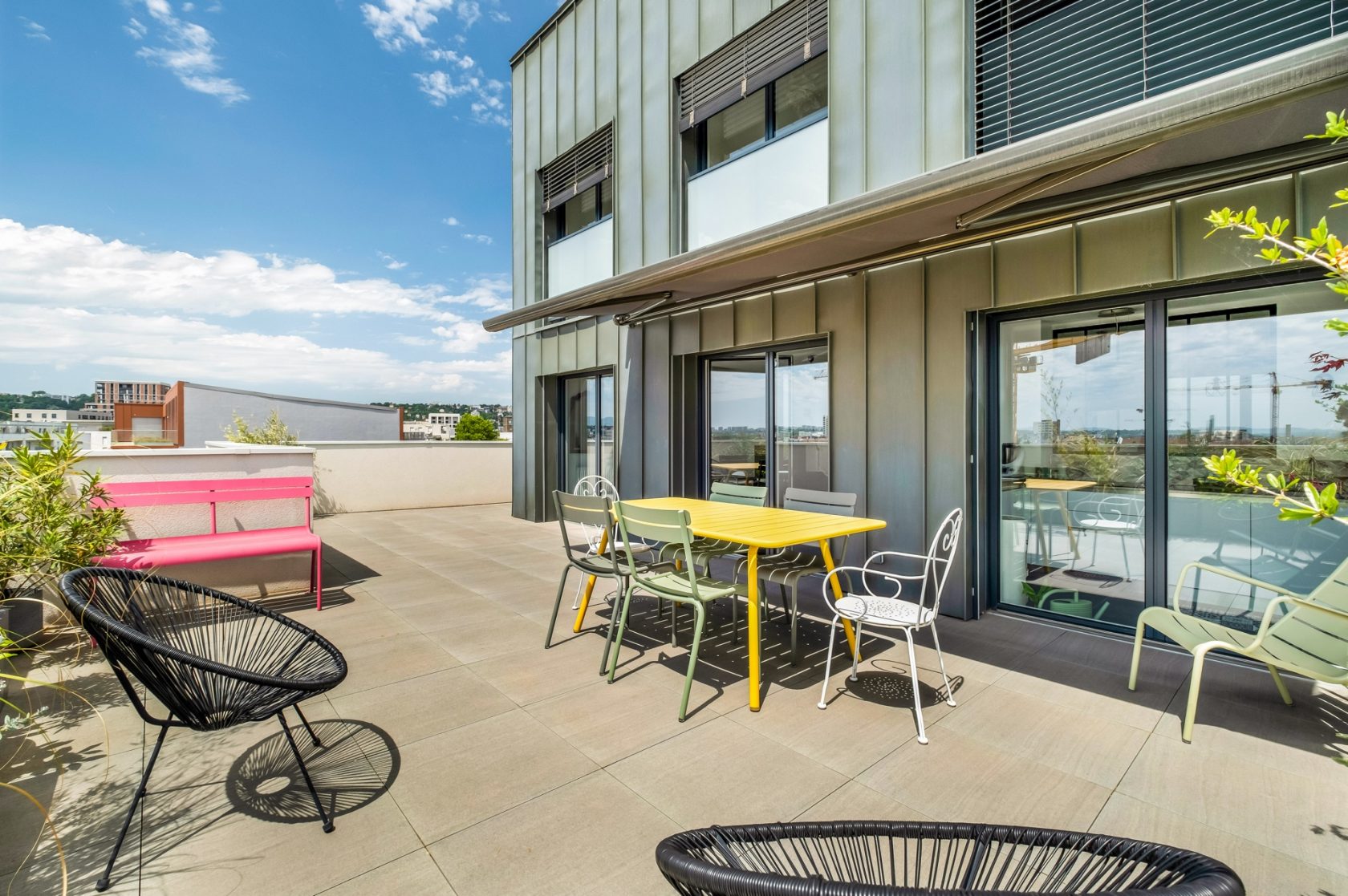 Penthouse duplex and its terraces