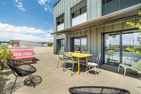 Penthouse duplex and its terraces