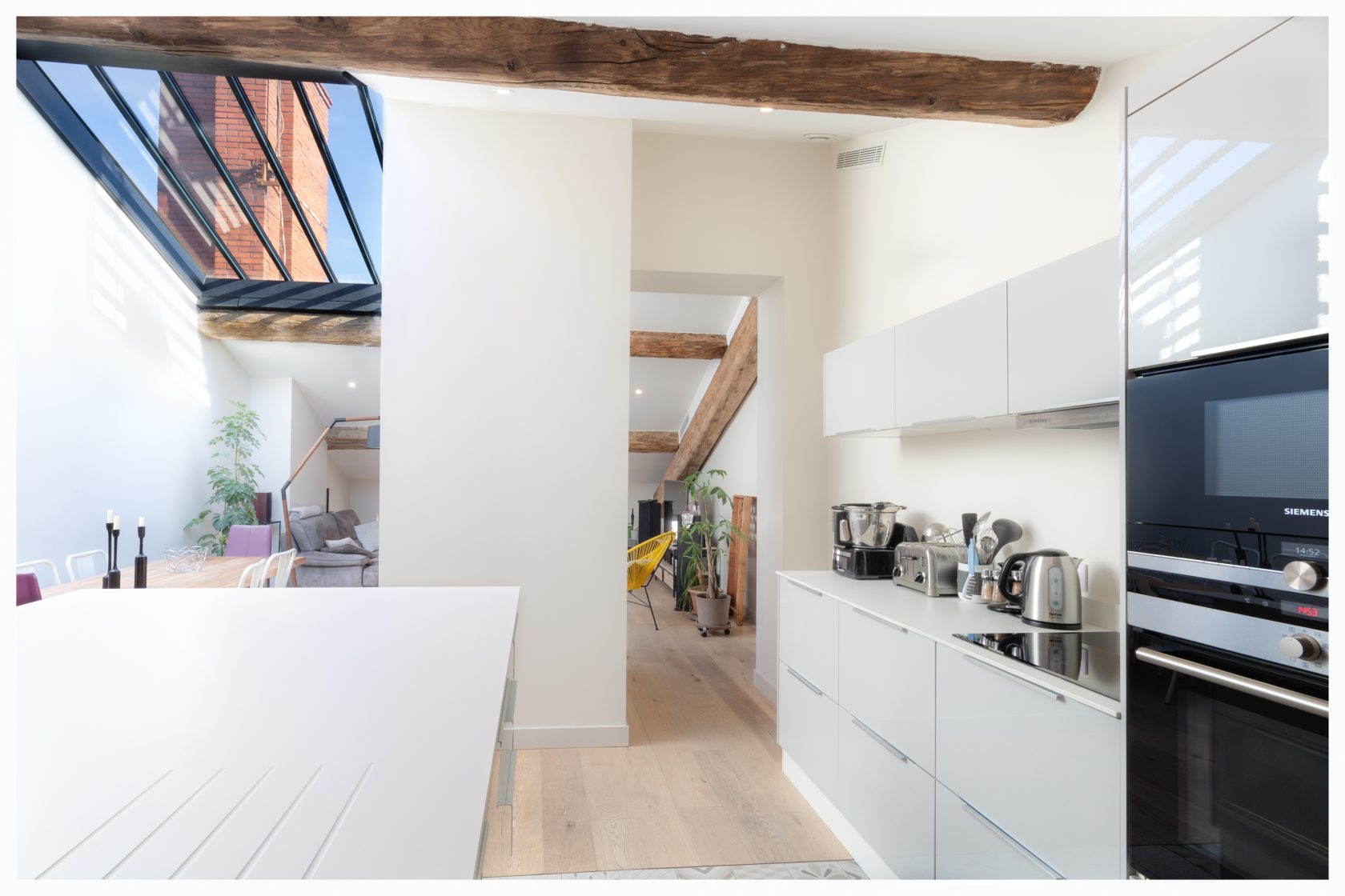 AFormer renovated top floor Ainay district