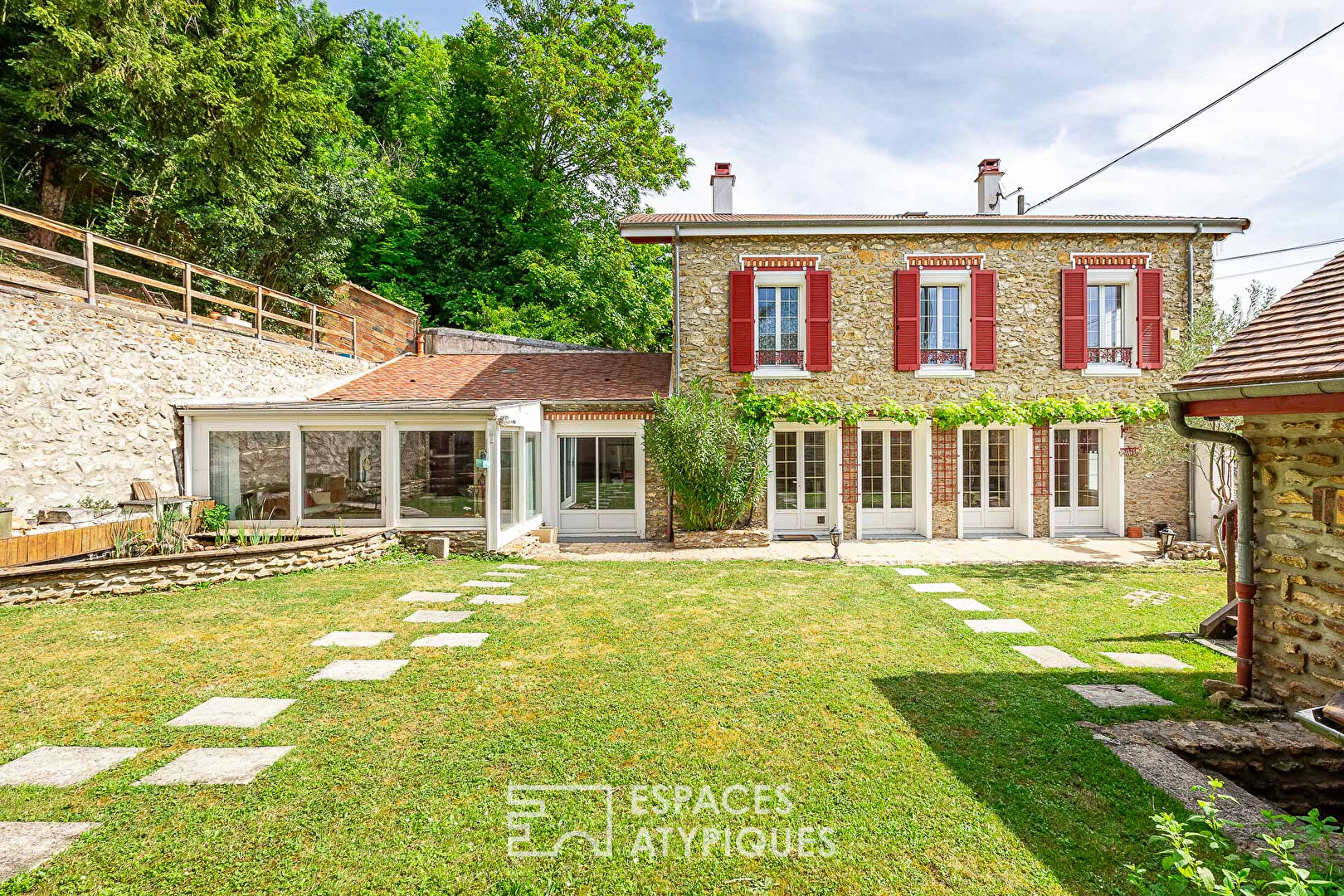 La maison en bord de Seine.