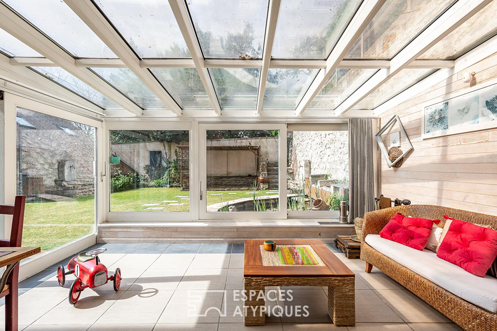 La maison en bord de Seine.