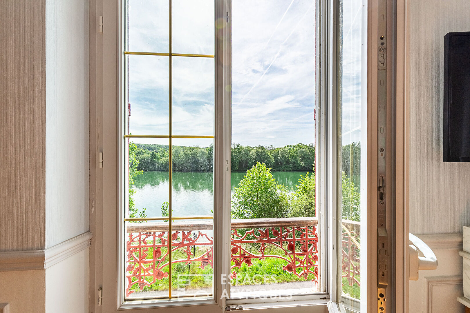 La maison en bord de Seine.