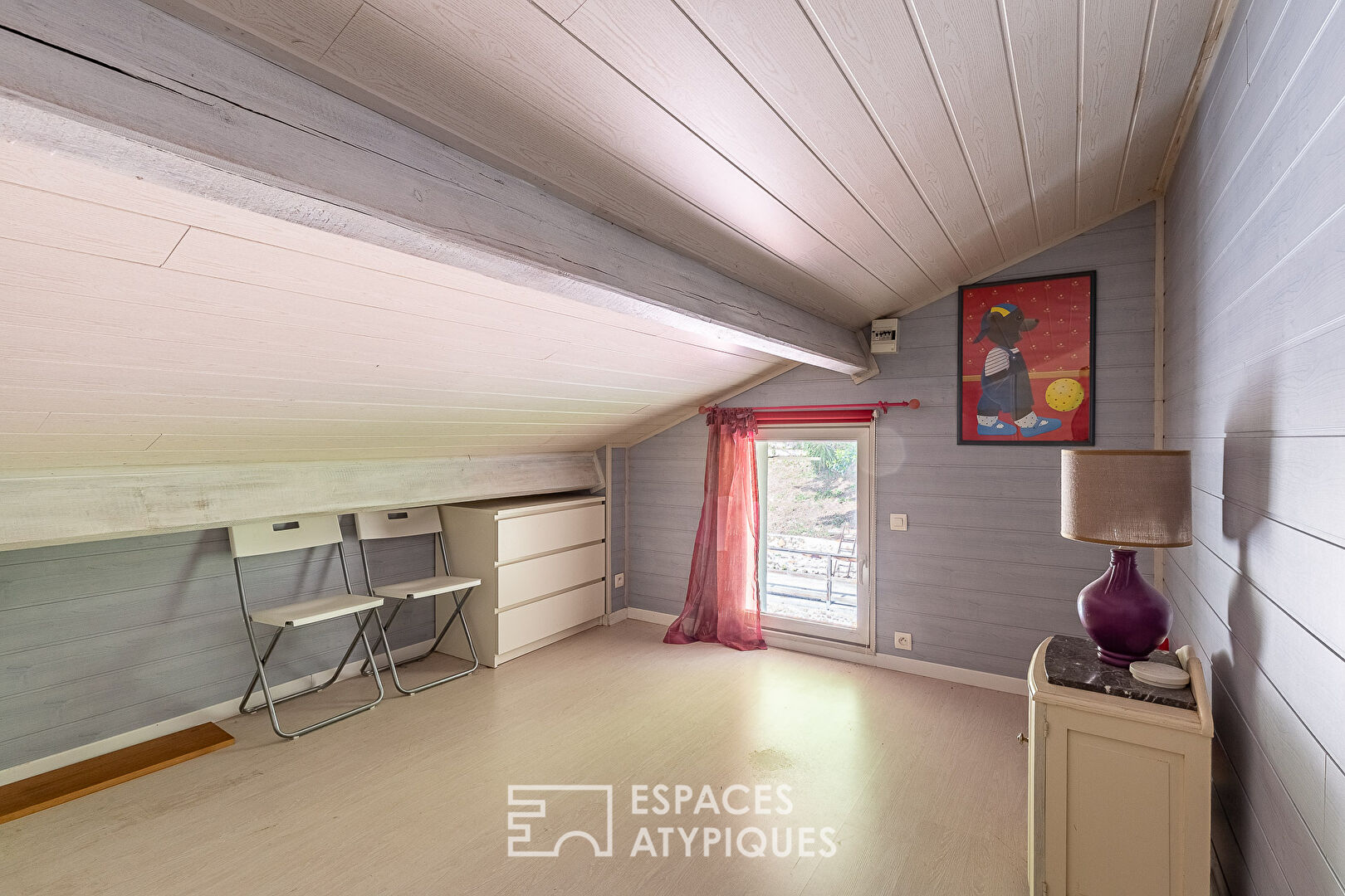 La maison en bord de Seine.