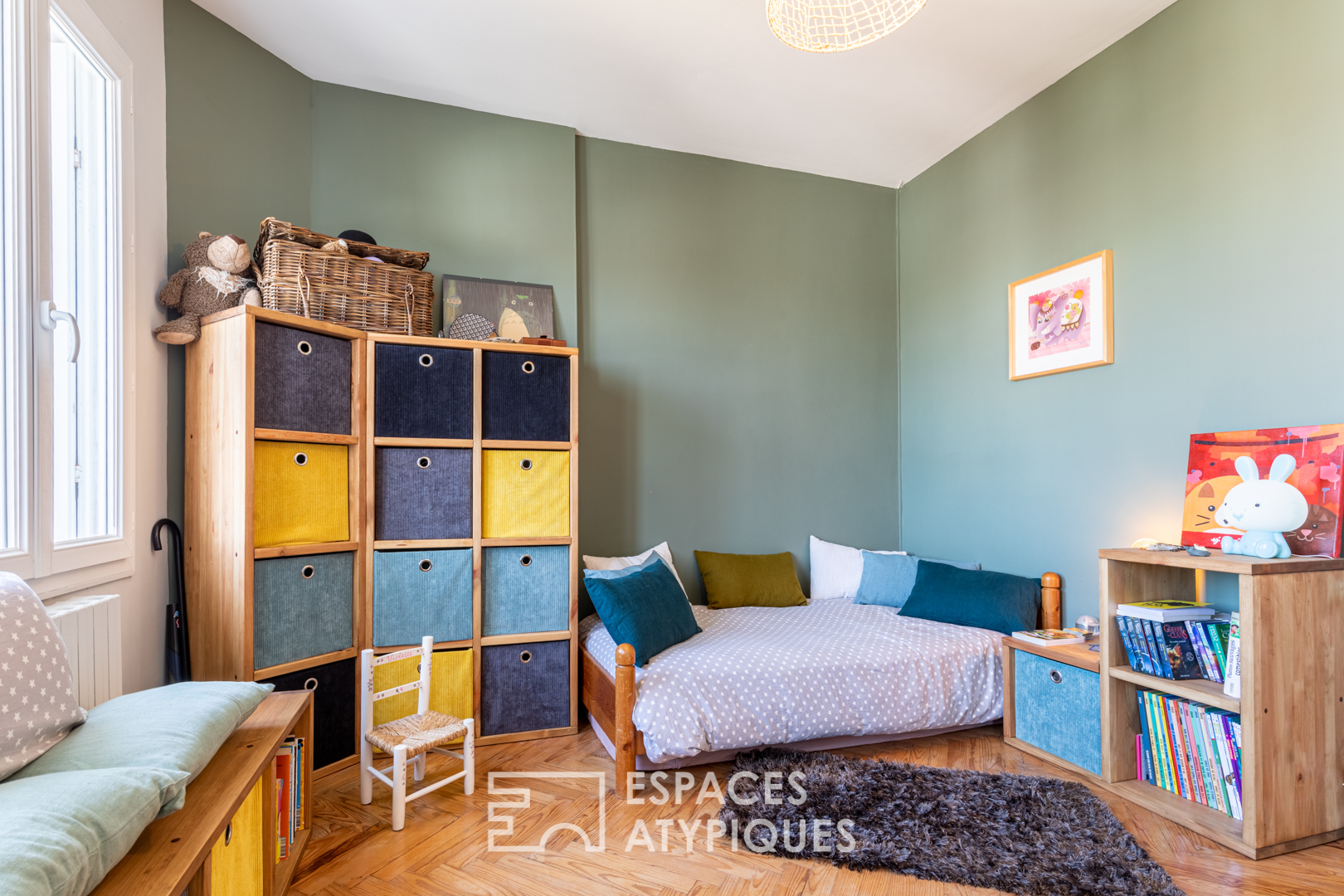 Appartement bobo avec aperçu mer