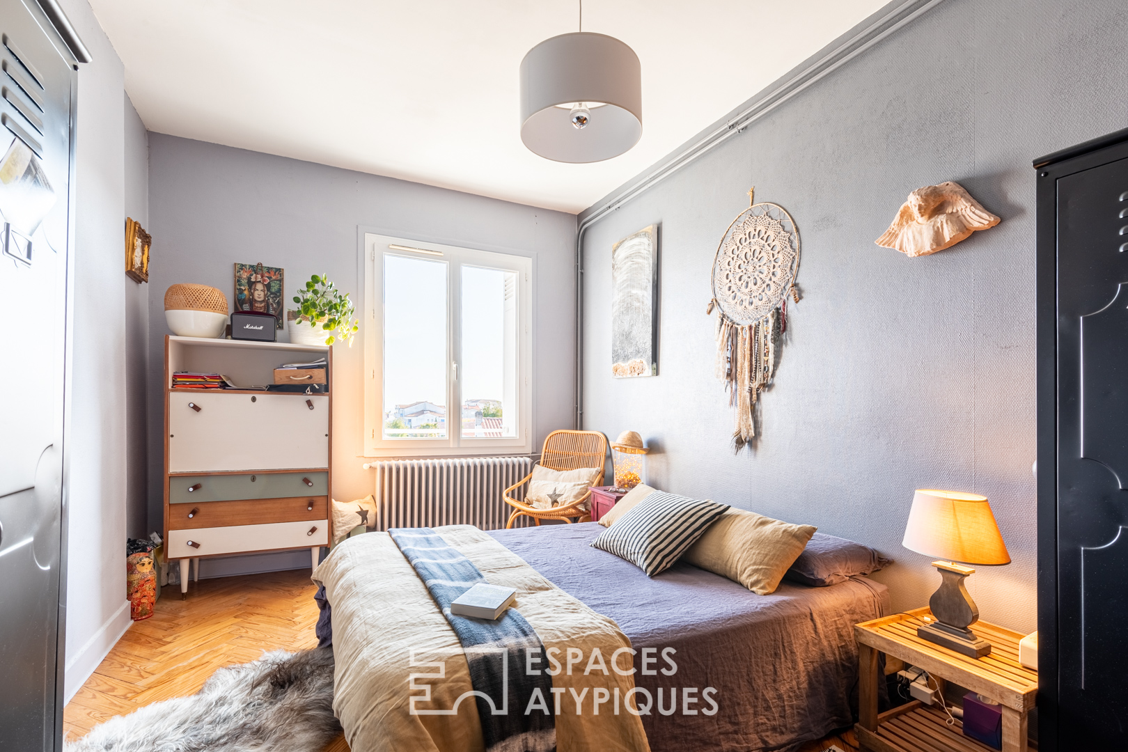 Appartement bobo avec aperçu mer