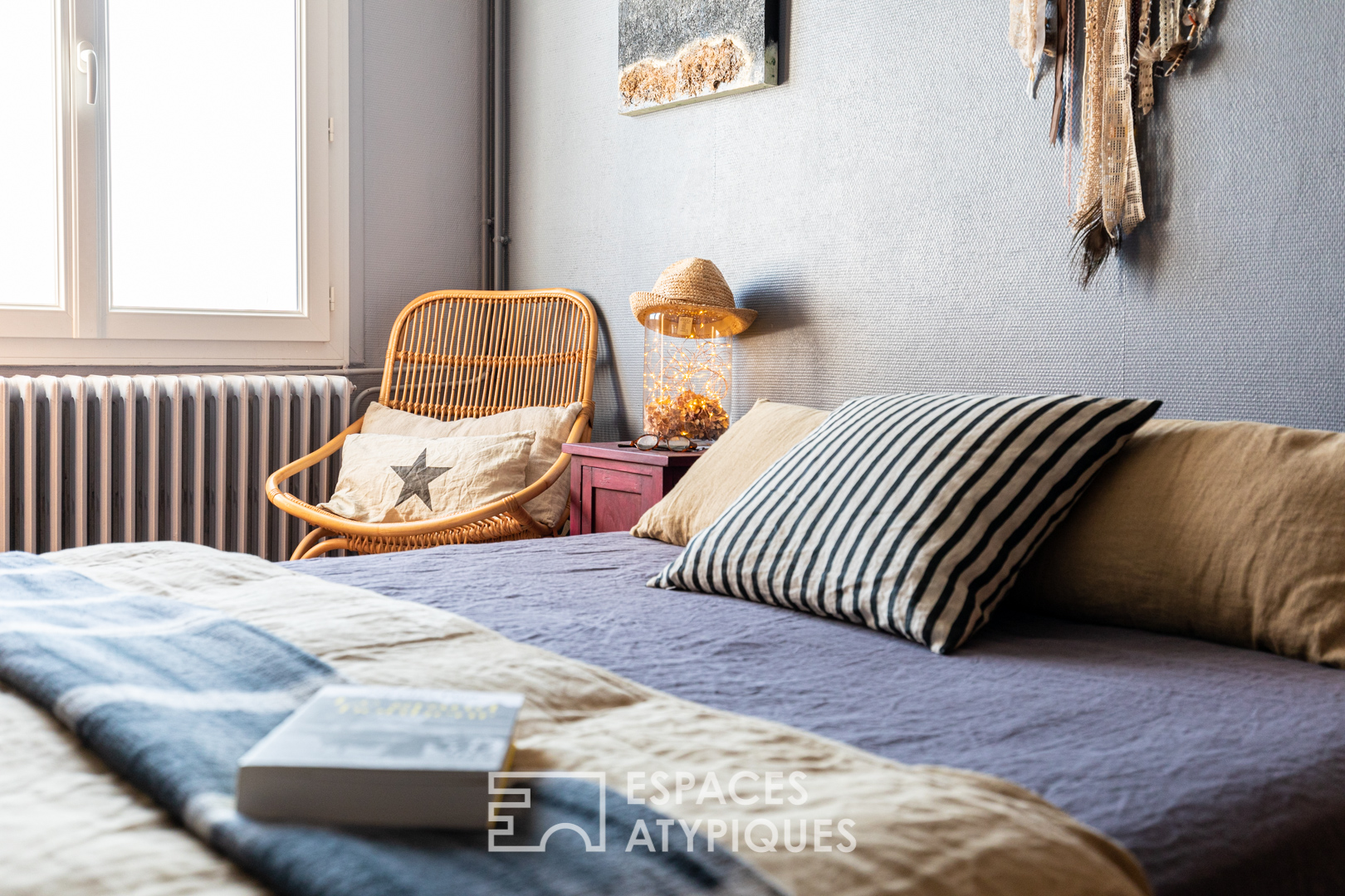 Appartement bobo avec aperçu mer