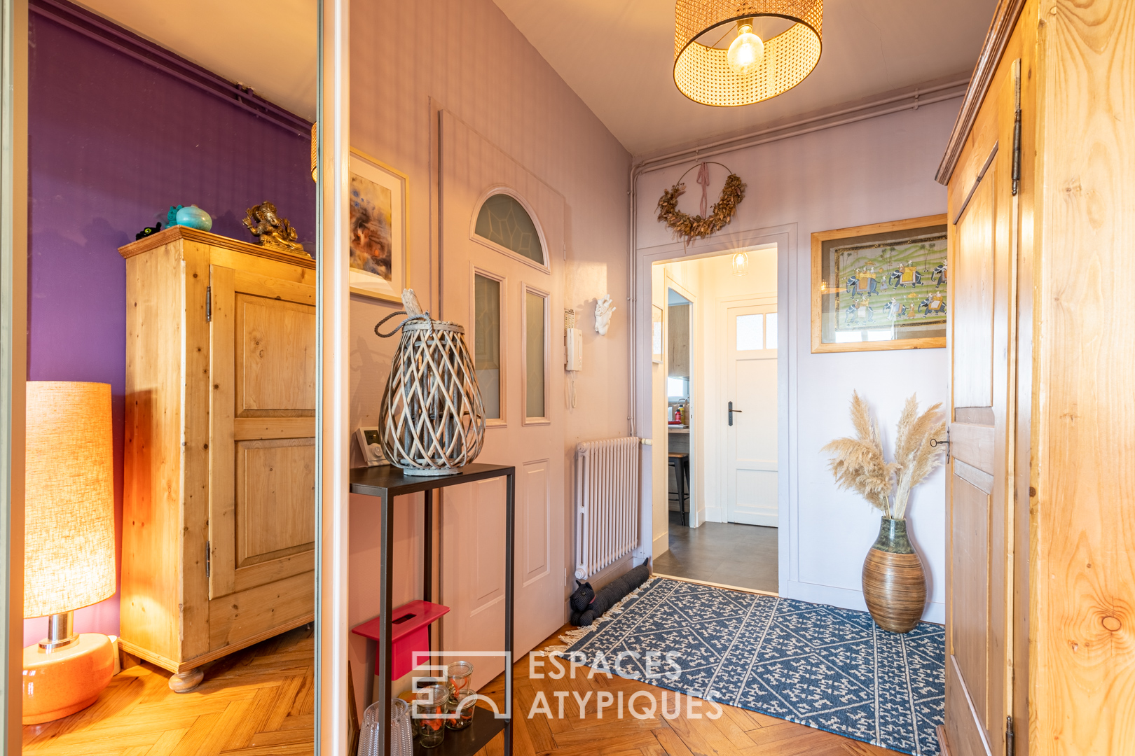 Appartement bobo avec aperçu mer
