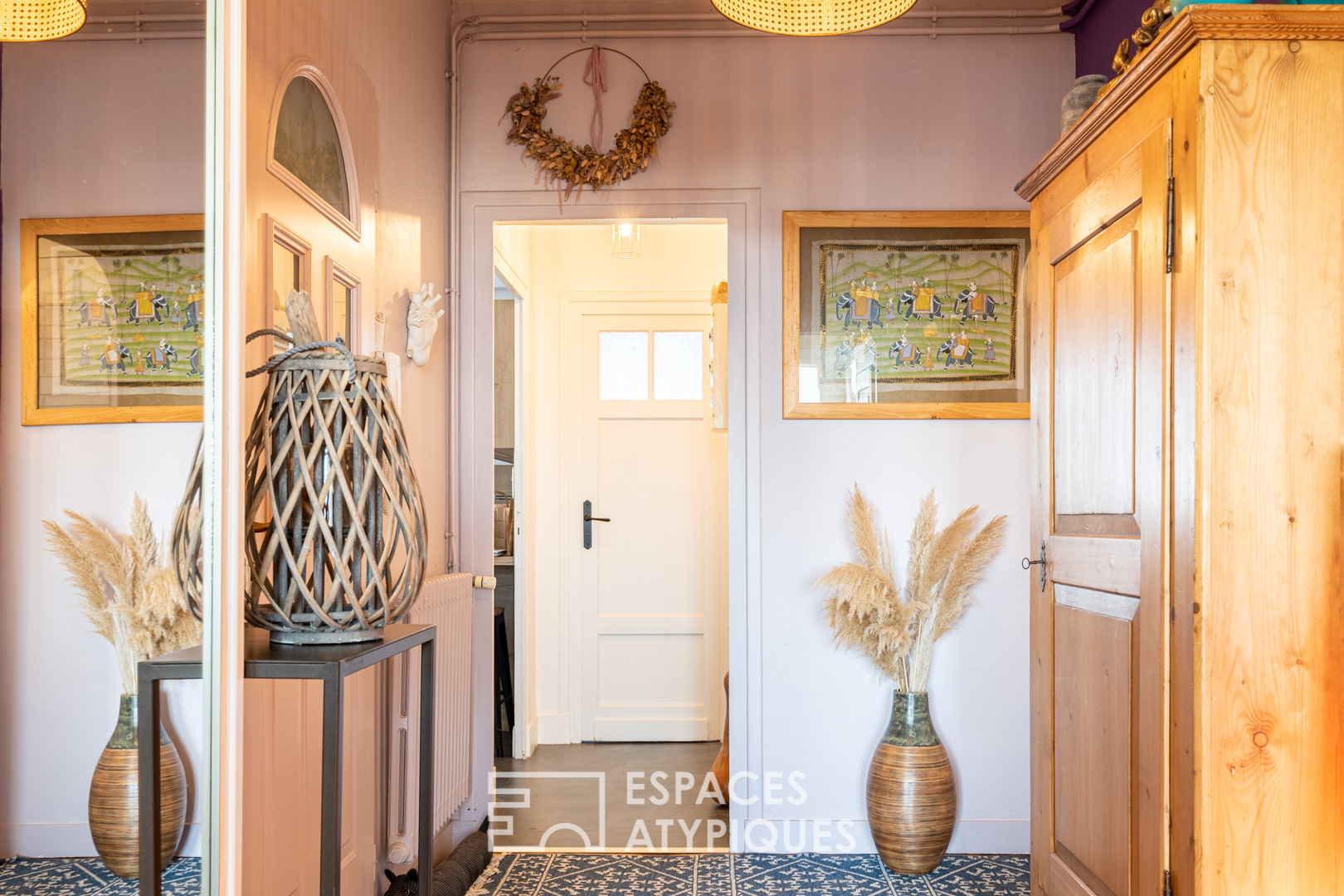 Appartement bobo avec aperçu mer