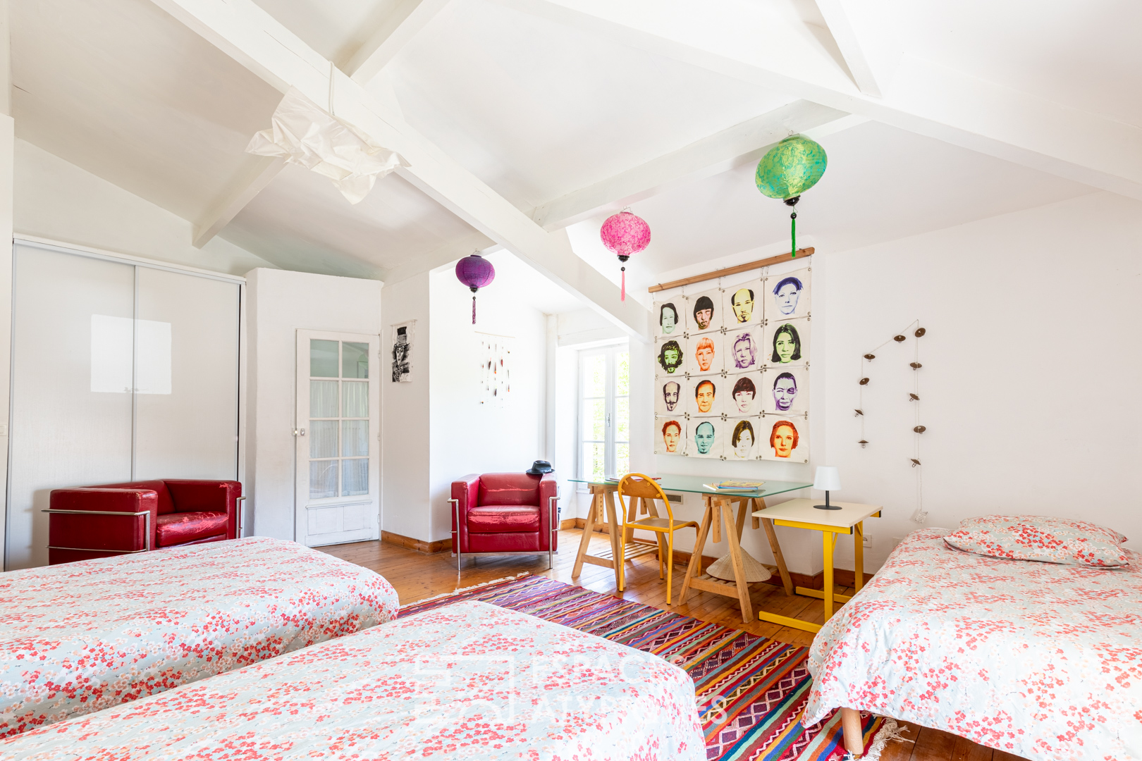 Bucolic Charentaise and its romantic garden