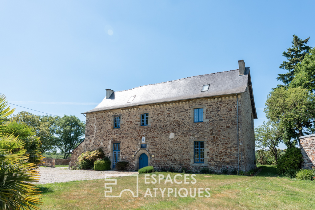 15th century manor, chapel and outbuildings