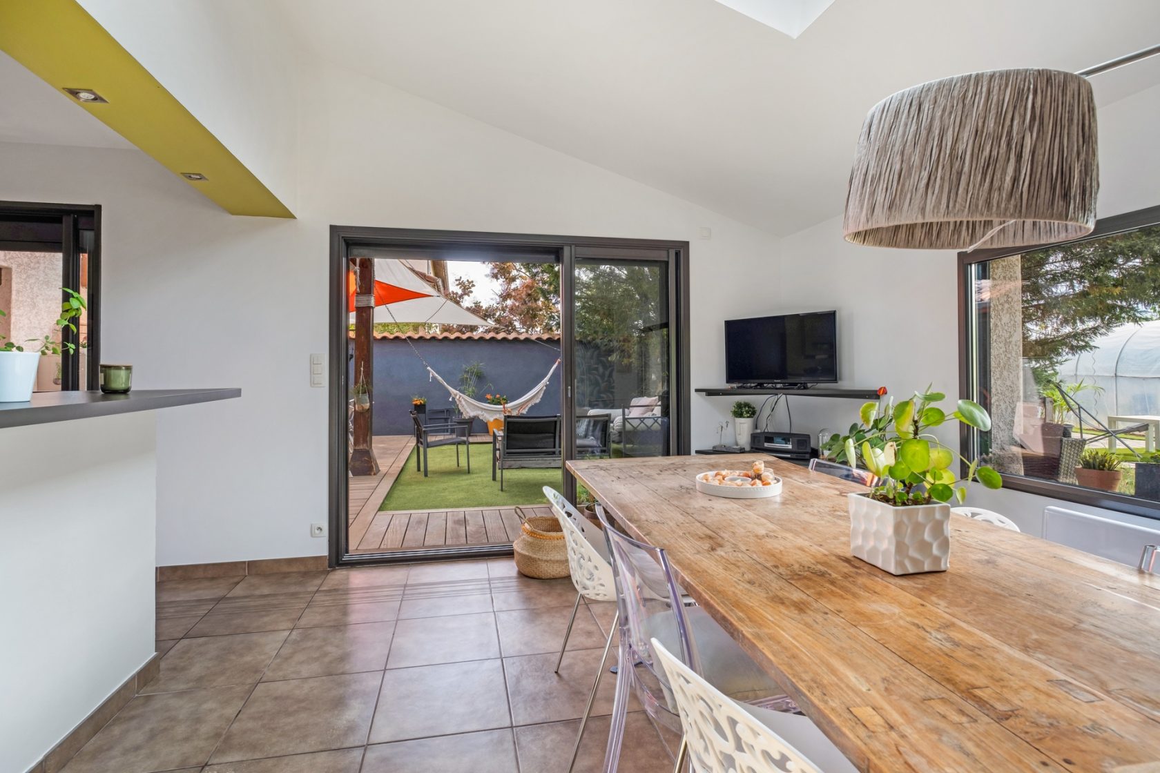 Maison rénovée avec jardin