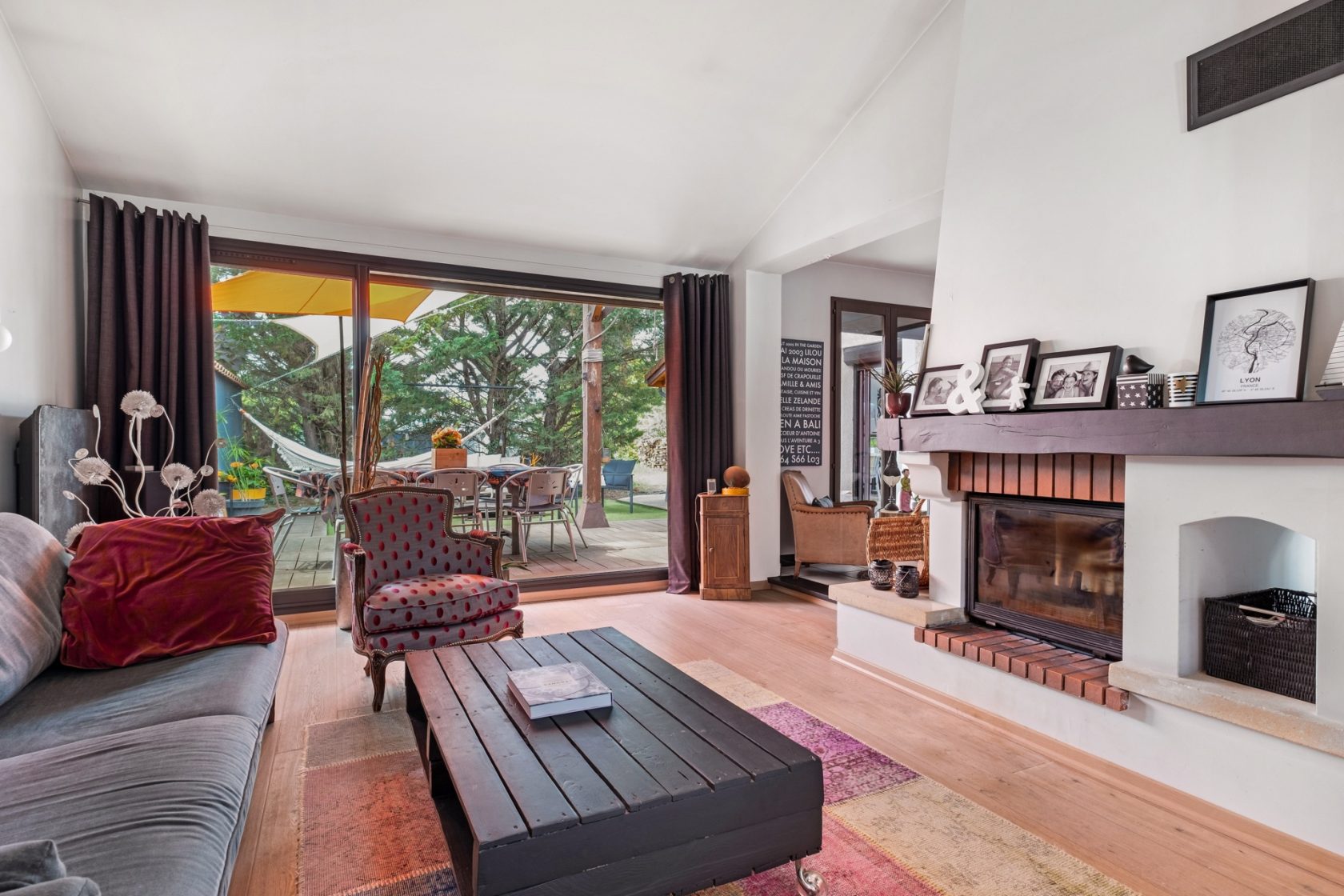 Maison rénovée avec jardin