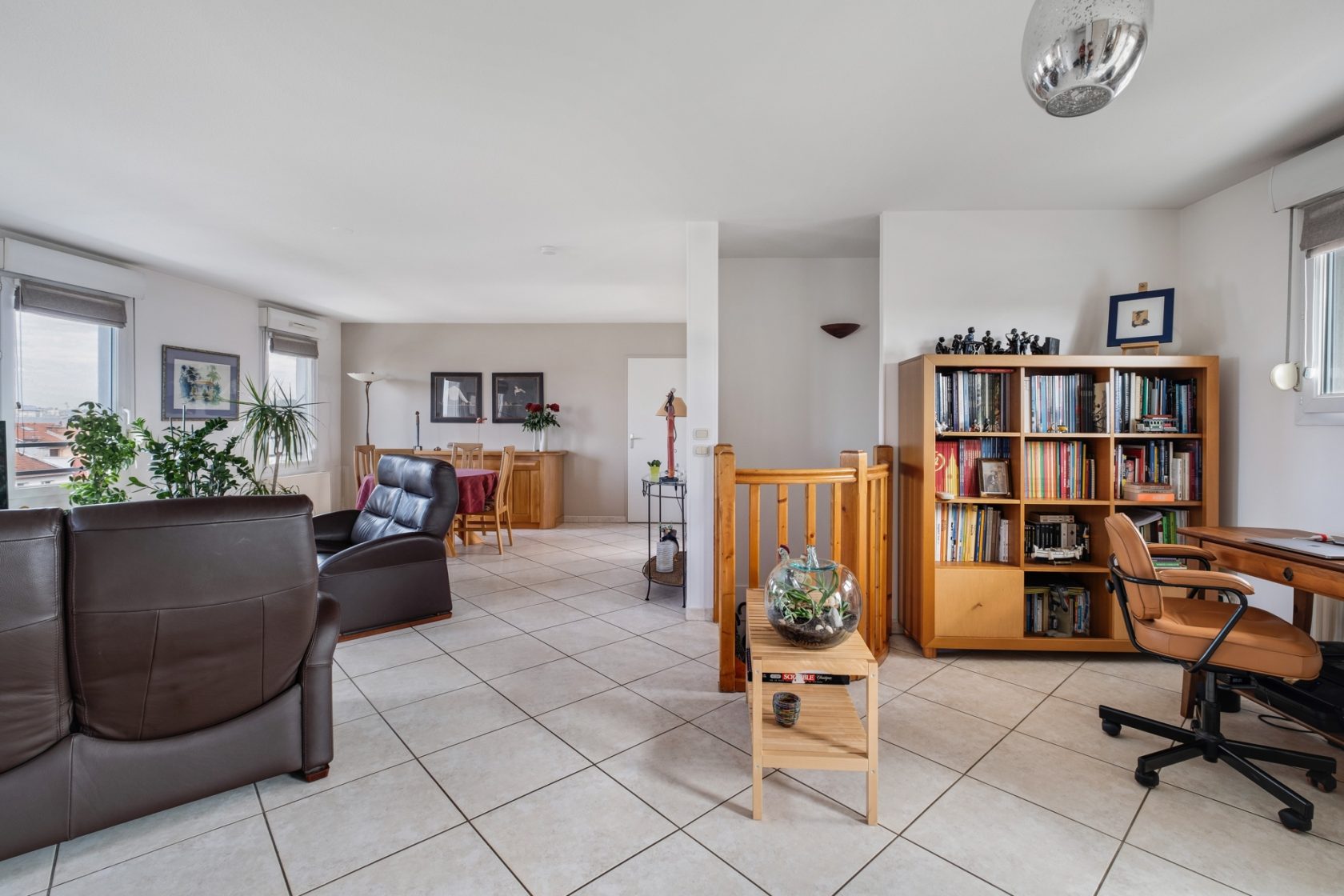 Duplex en dernier étage avec terrasses