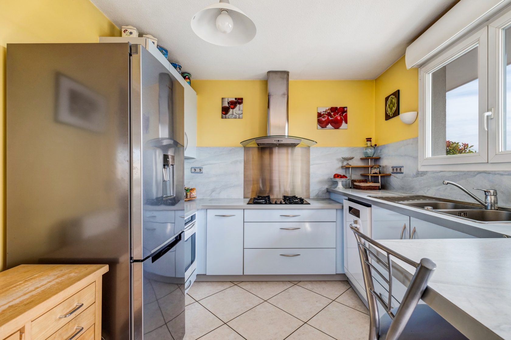 Duplex en dernier étage avec terrasses