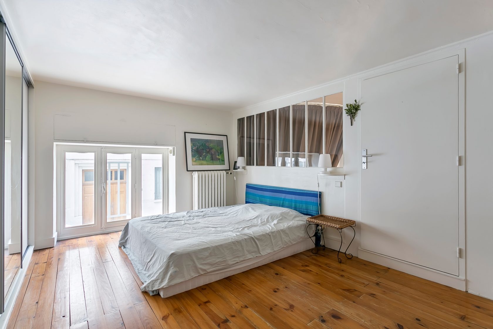Loft avec extérieur dans une ancienne imprimerie