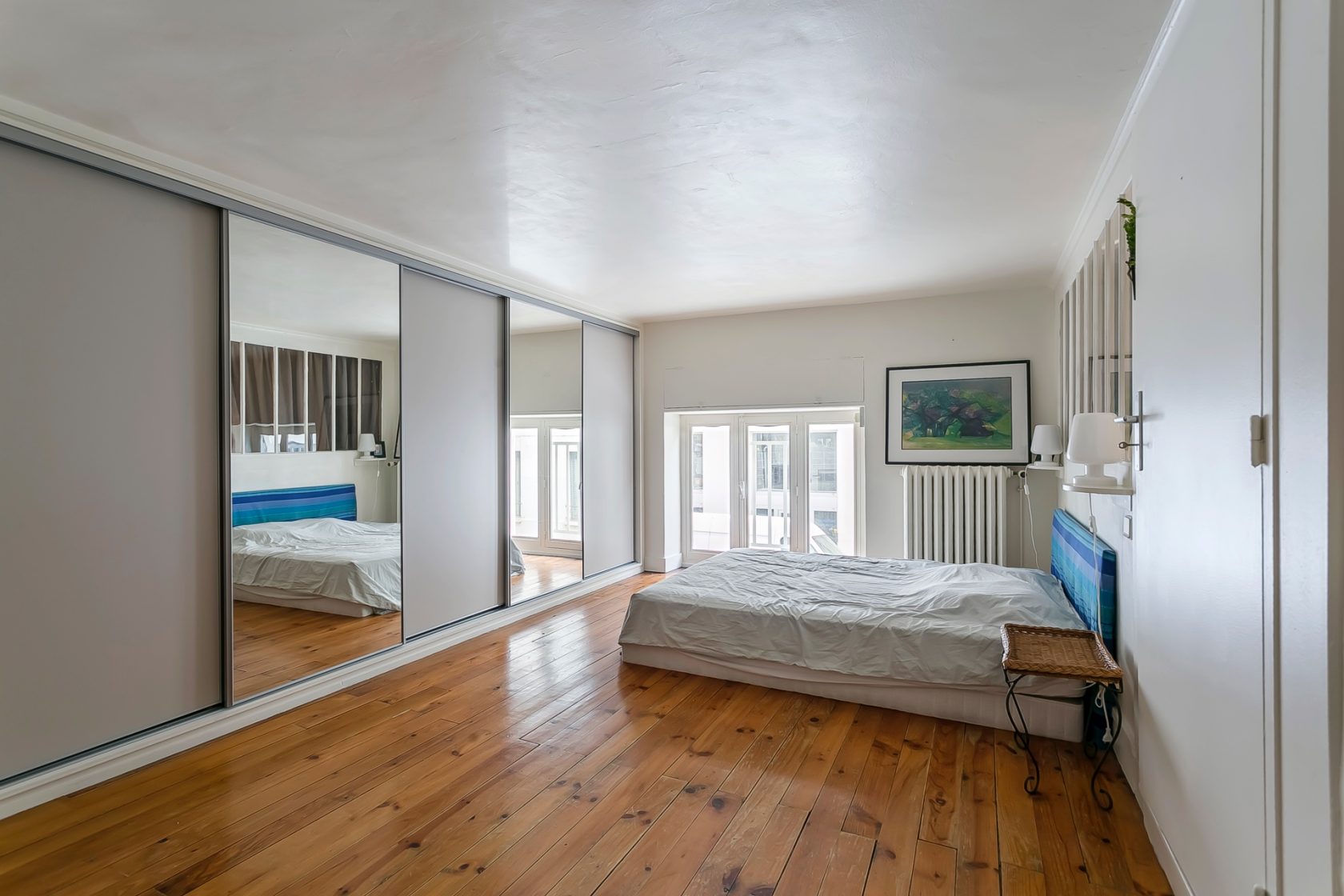 Loft avec extérieur dans une ancienne imprimerie
