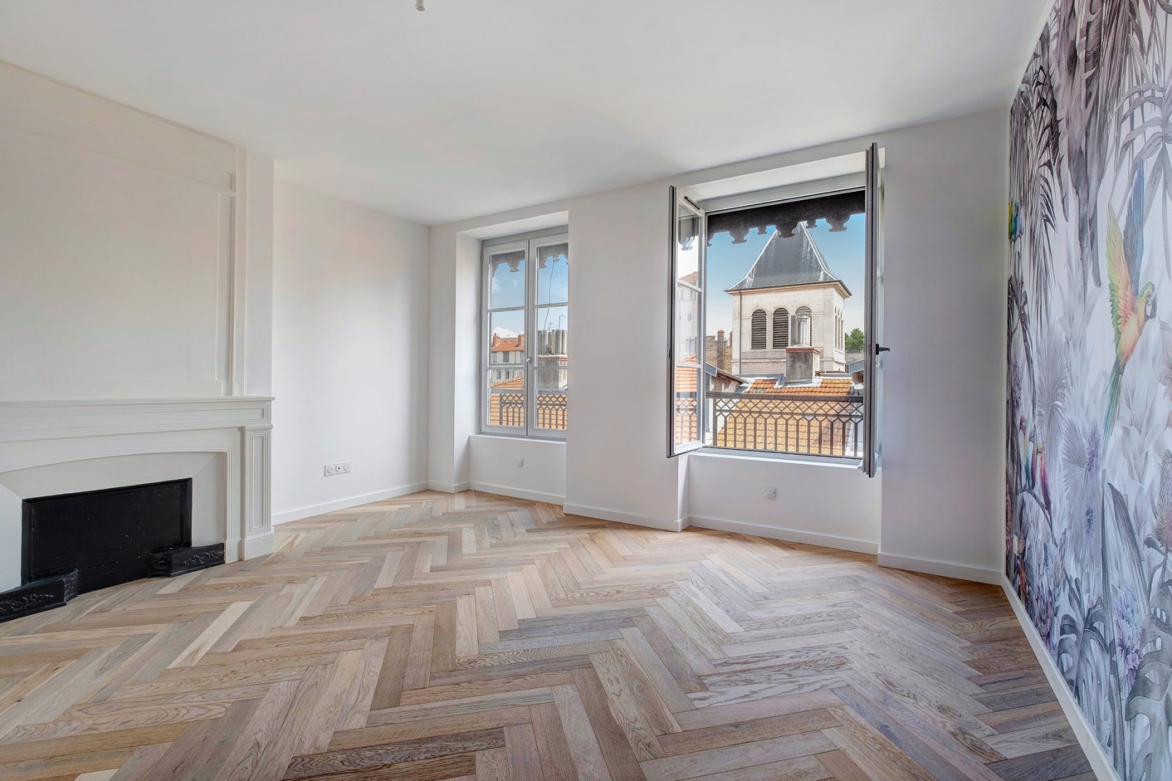 Appartement rénové avec vue
