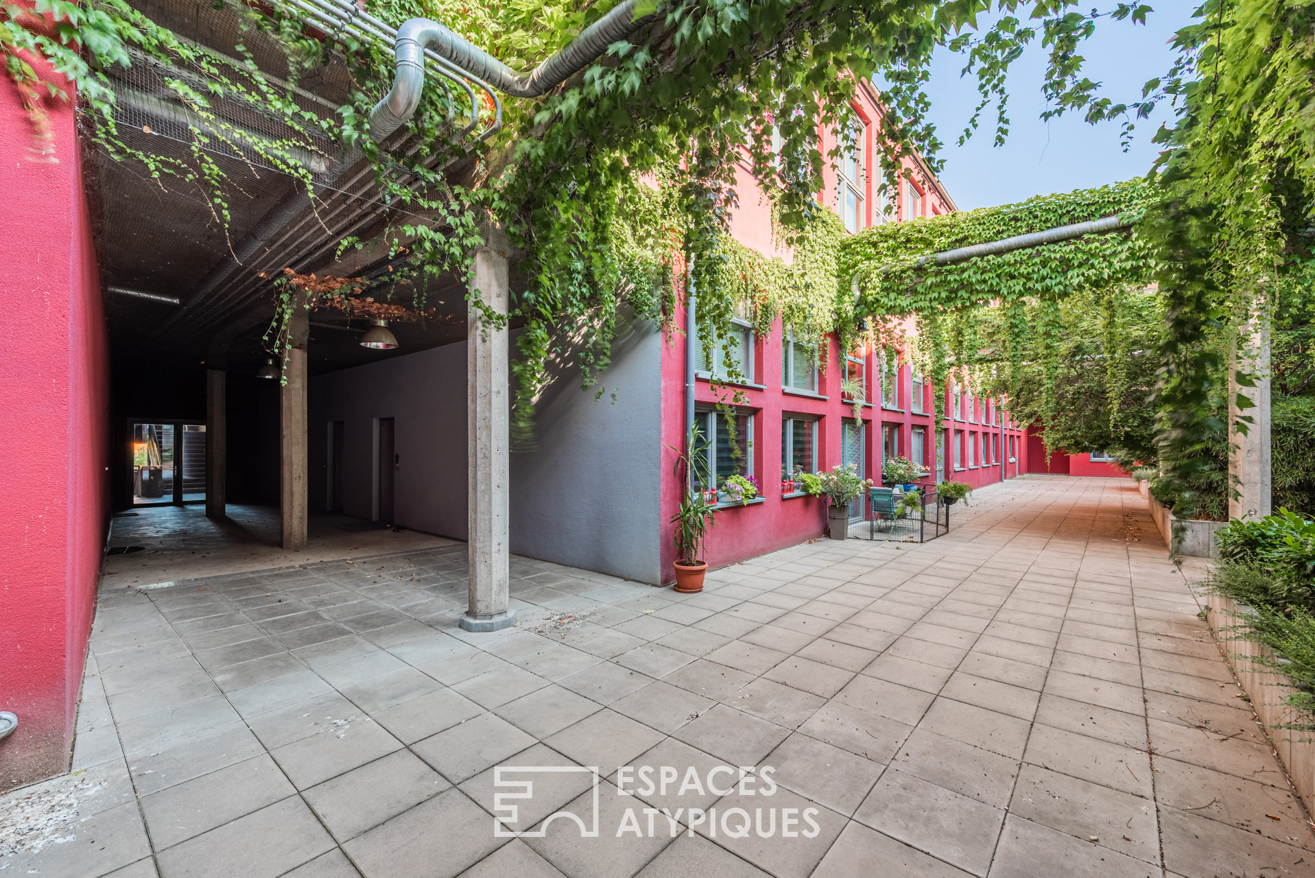 Loft with character in a building steeped in history