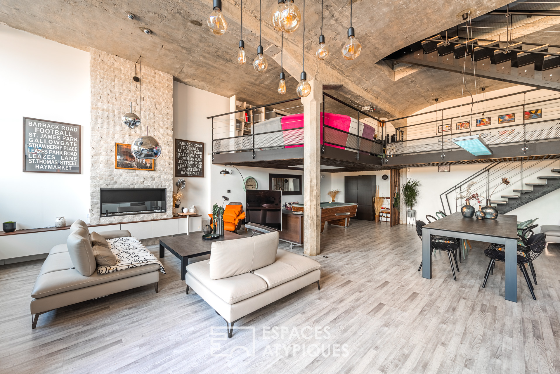 Loft de caractère dans un bâtiment chargé d’histoire