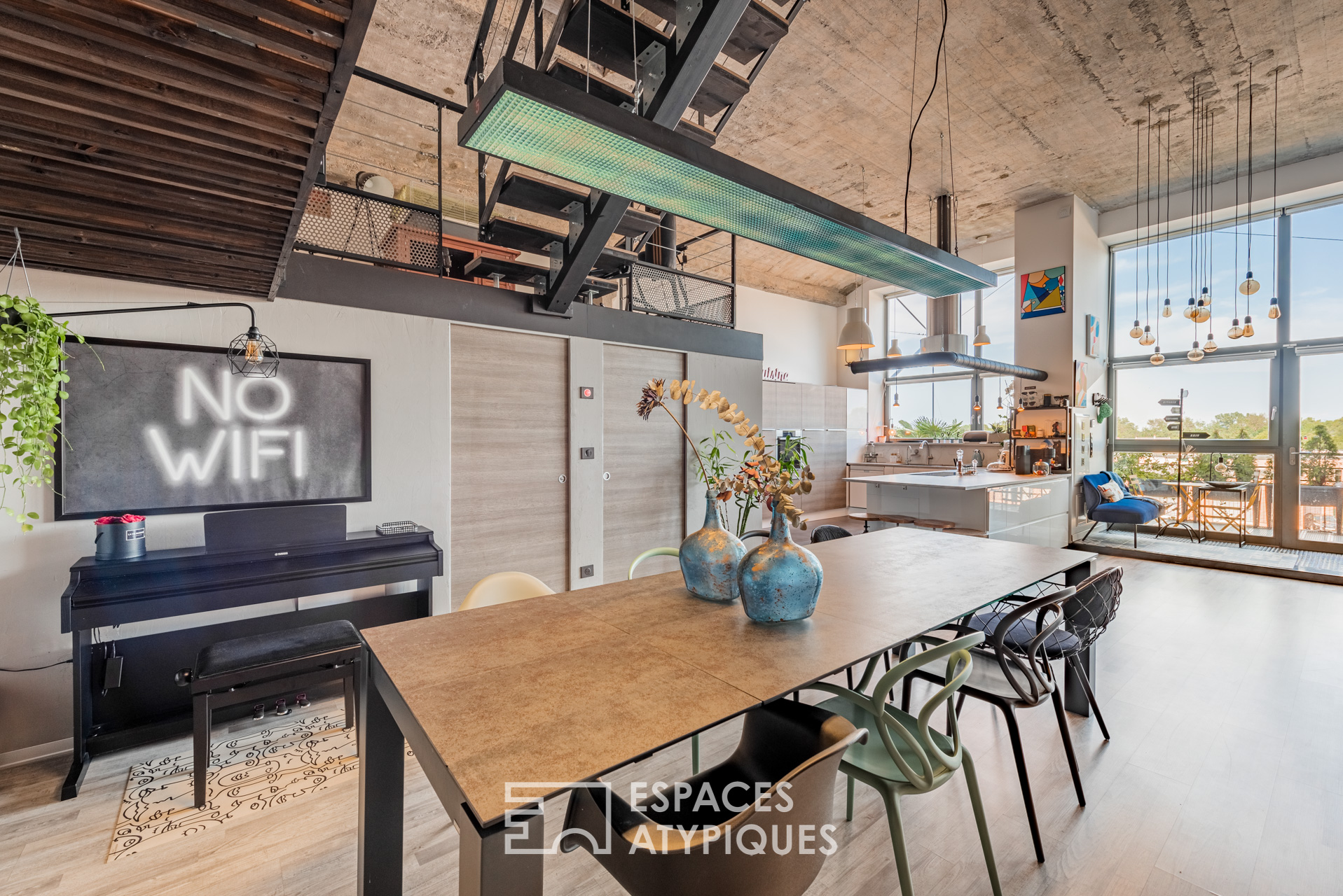 Loft de caractère dans un bâtiment chargé d’histoire