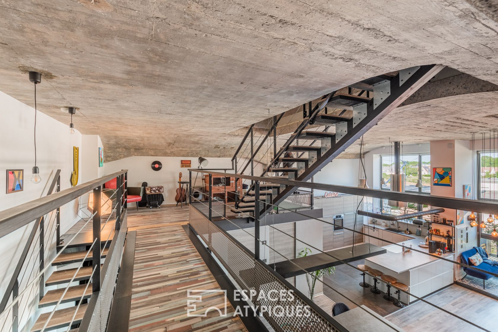 Loft de caractère dans un bâtiment chargé d’histoire