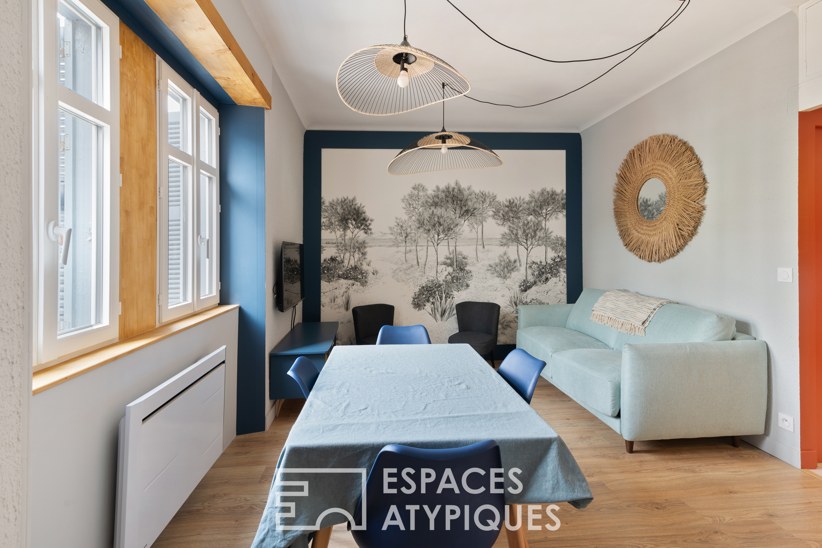 Duplex en dernier étage  – Biarritz