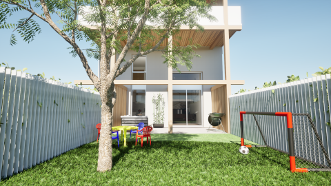 Duplex contemporain avec Jardin