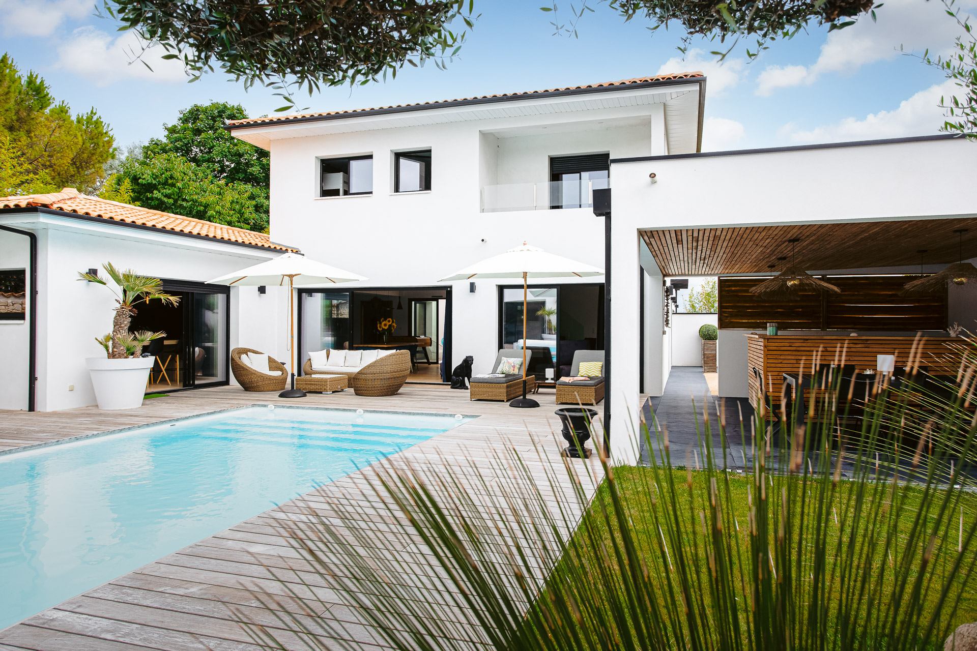 Villa contemporaine en campagne Rochelaise