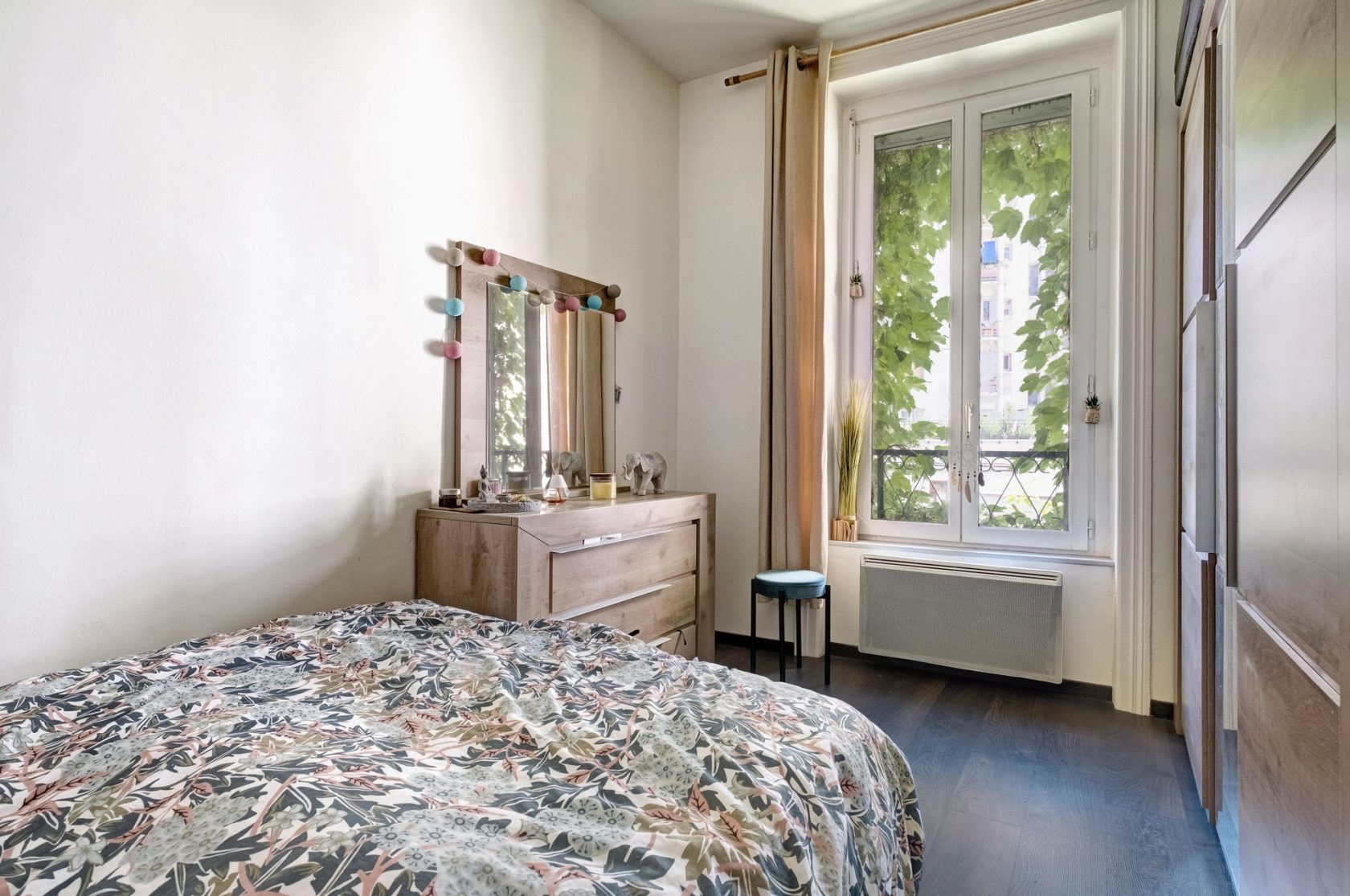 Old renovated in a bourgeois house
