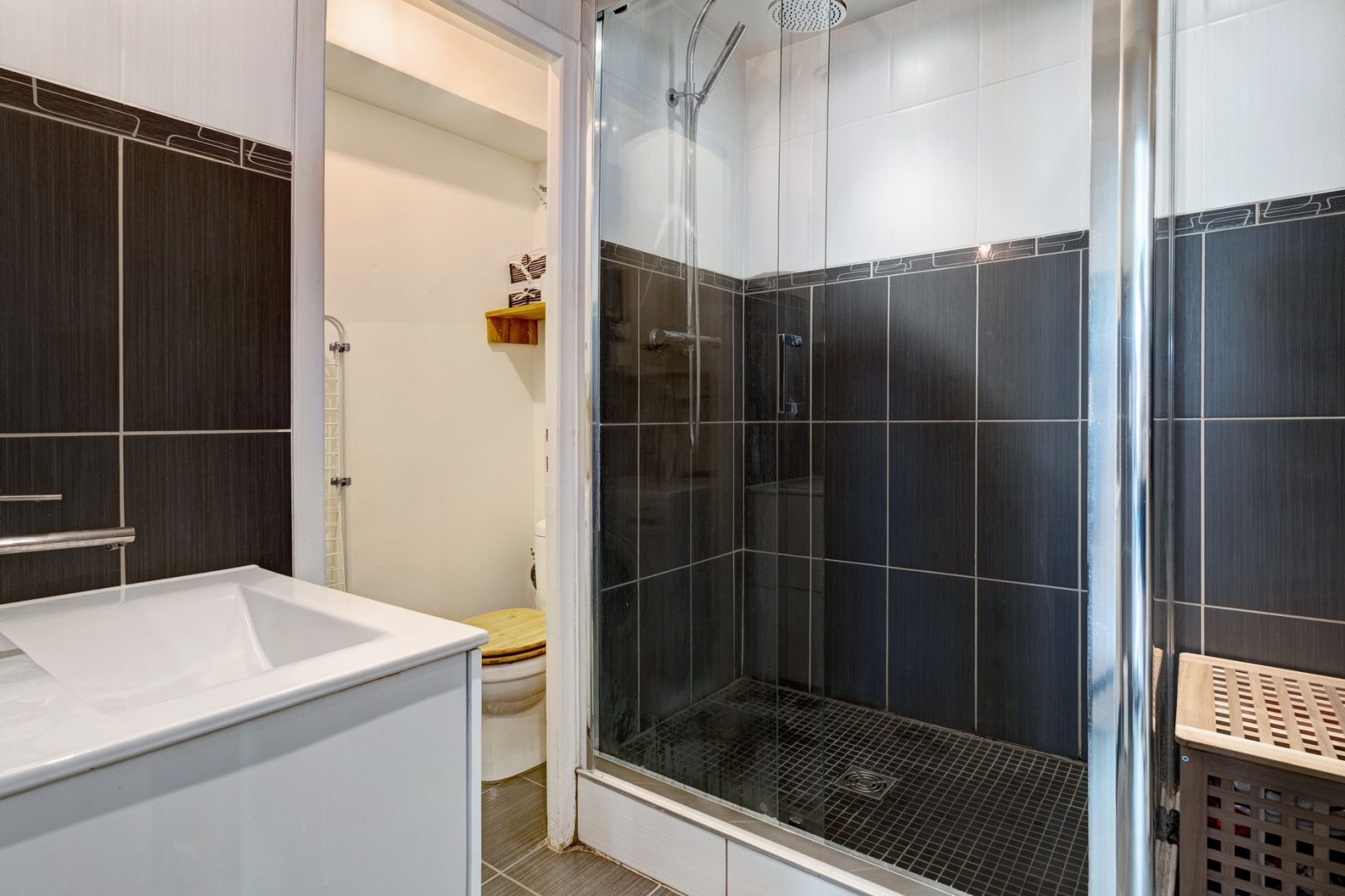 Old renovated in a bourgeois house