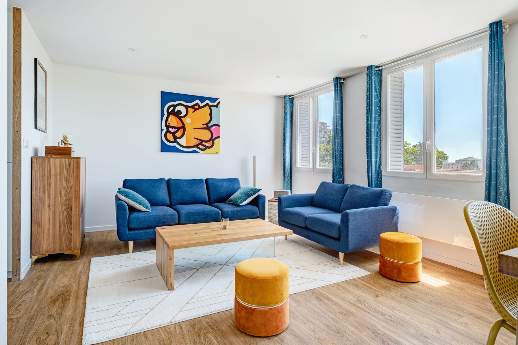 Contemporary renovation with a view