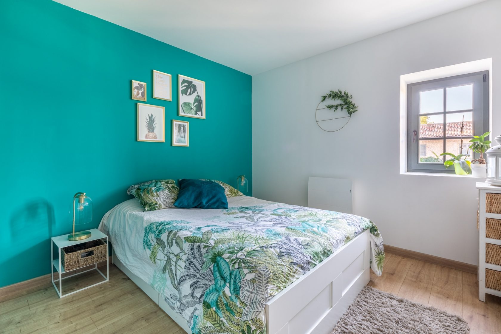 Renovated apartment in the outbuildings of a castle