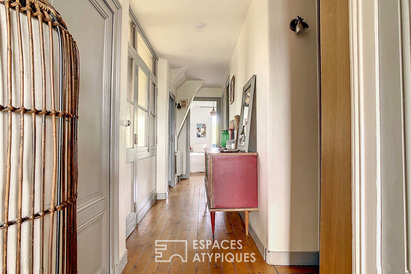 Charming apartment in an Arcachonnaise villa in the winter town