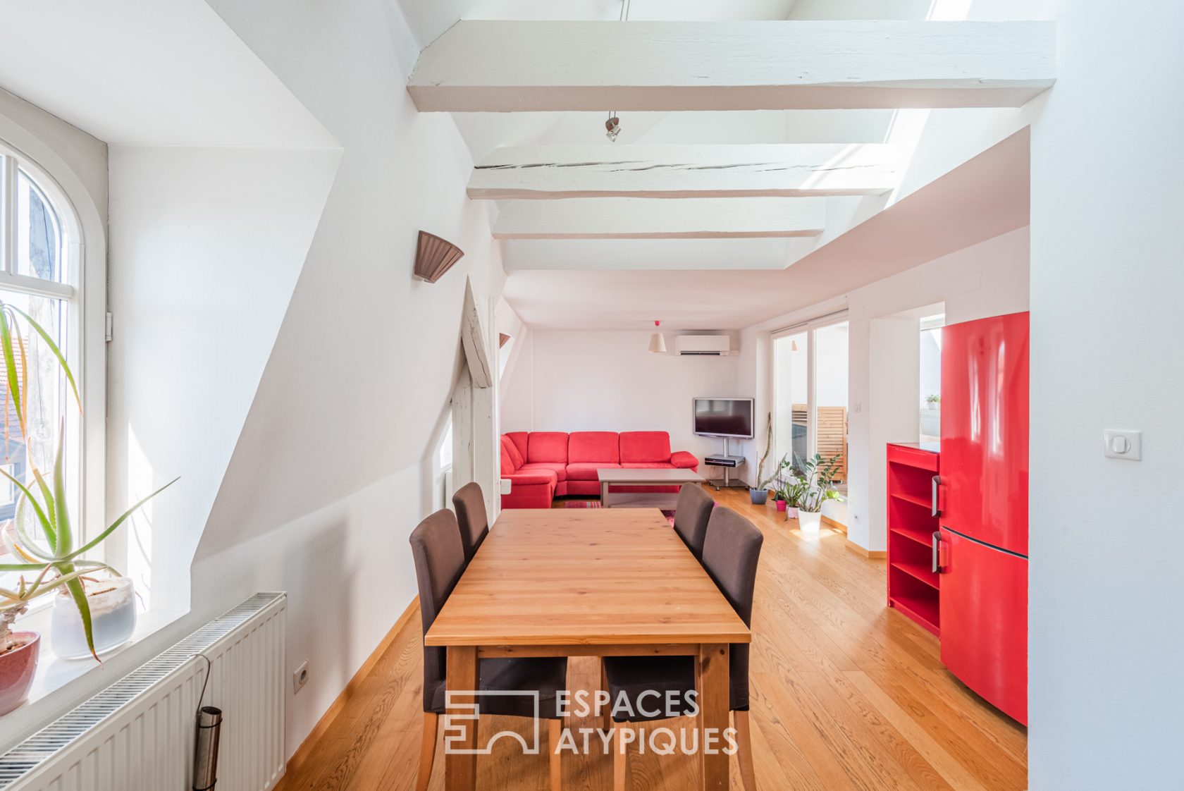 Already rented : Furnished flat on the top floor in the Contades district