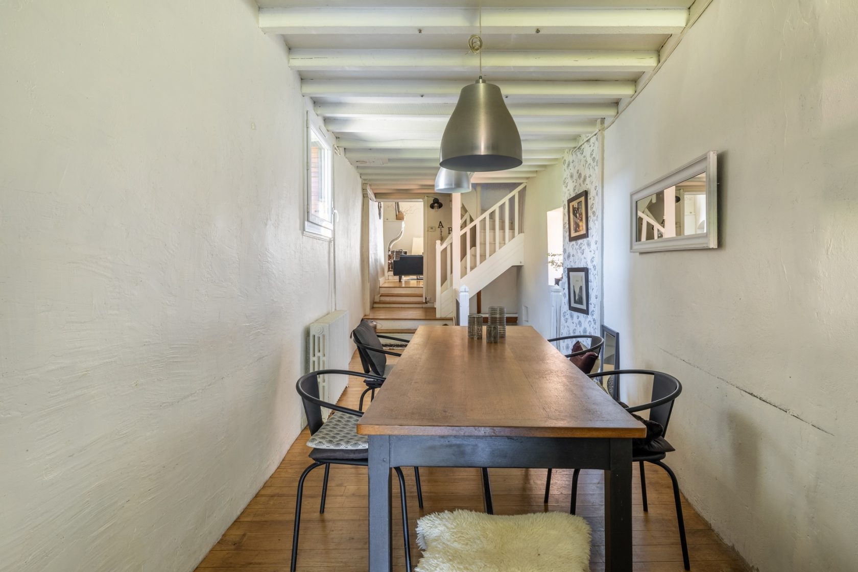 Old house with terrace