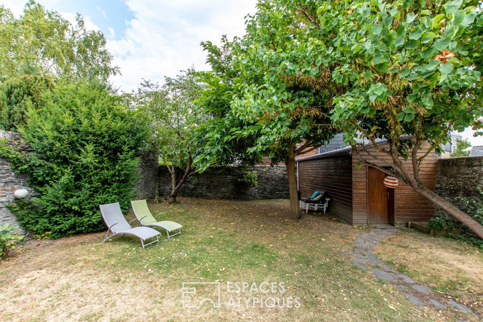 Jolie maison de ville avec jardin – Pasteur-Lutin