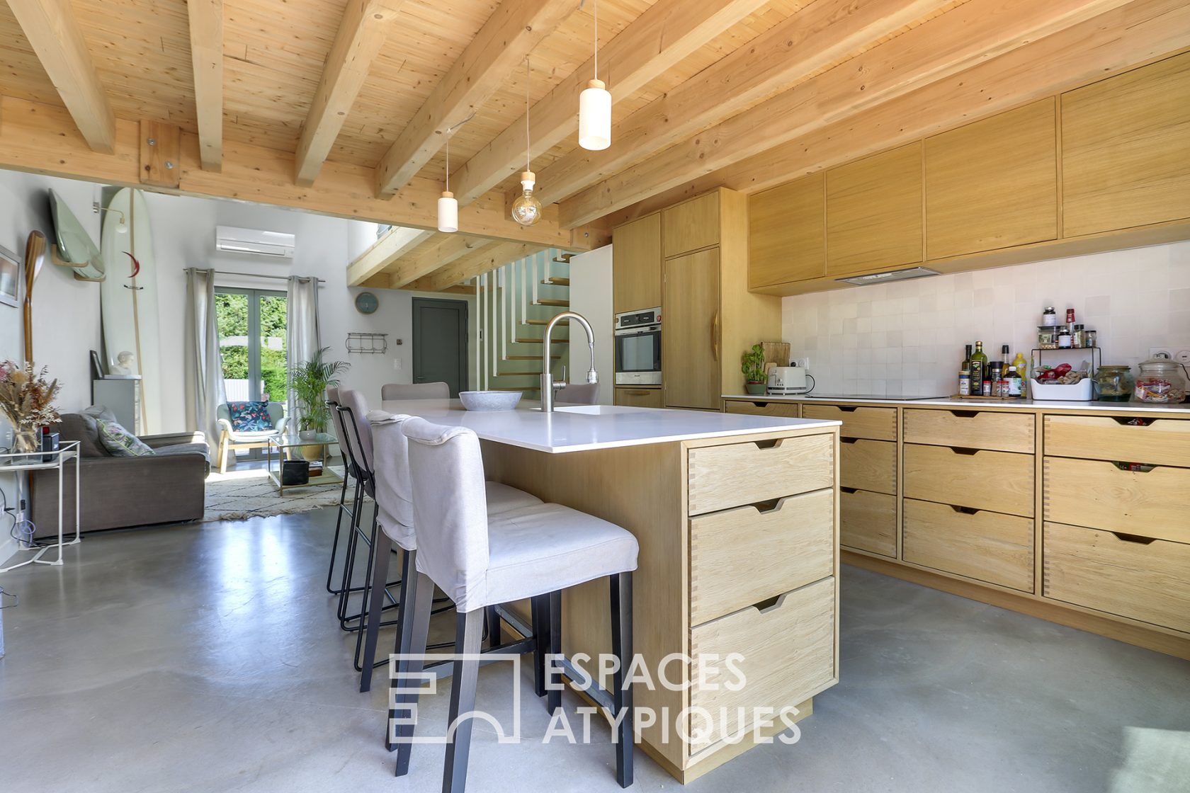 The « seventies » reviewed and corrected – 78 sqm – Soorts-Hossegor