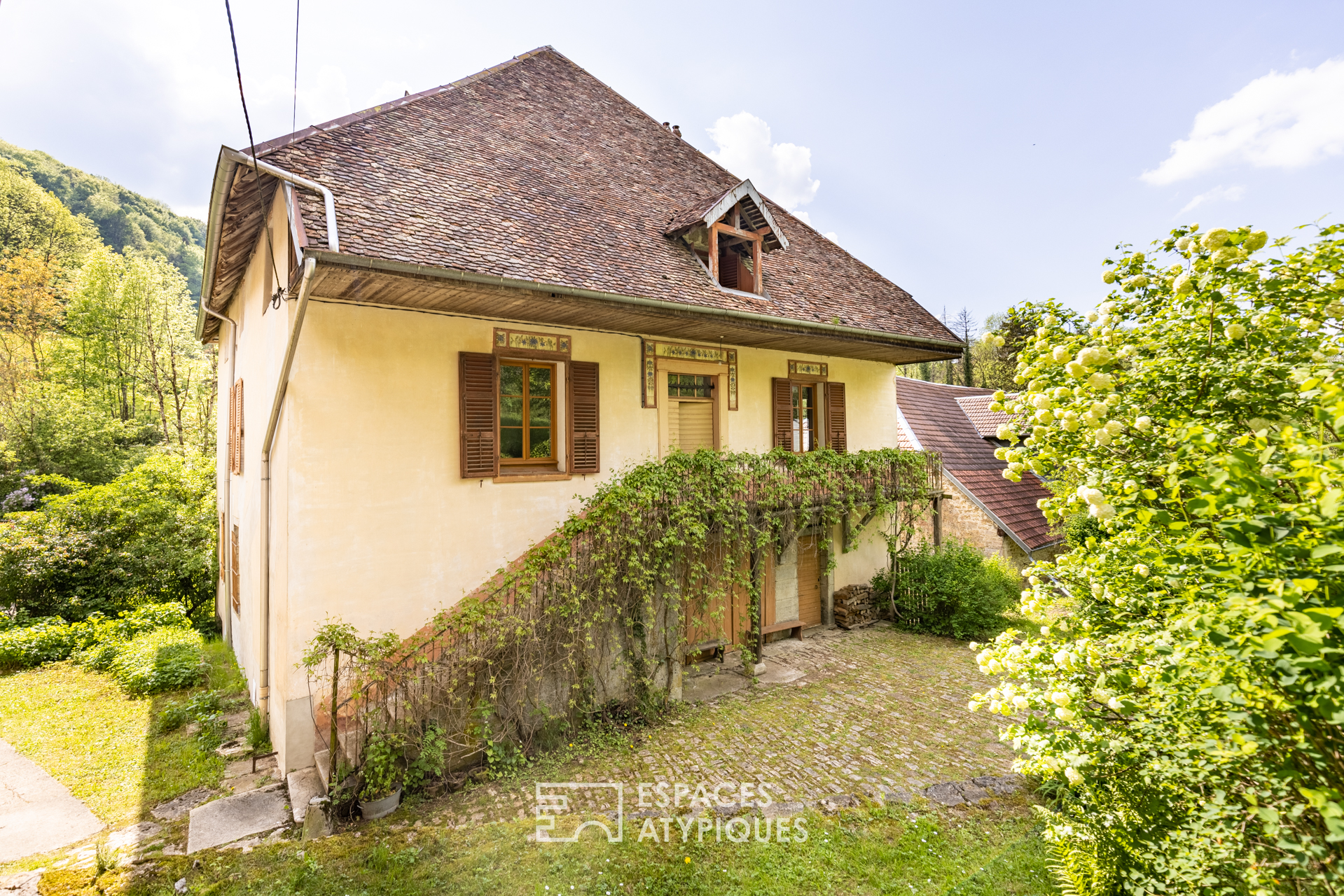 Maison de maître d’un ancien moulin