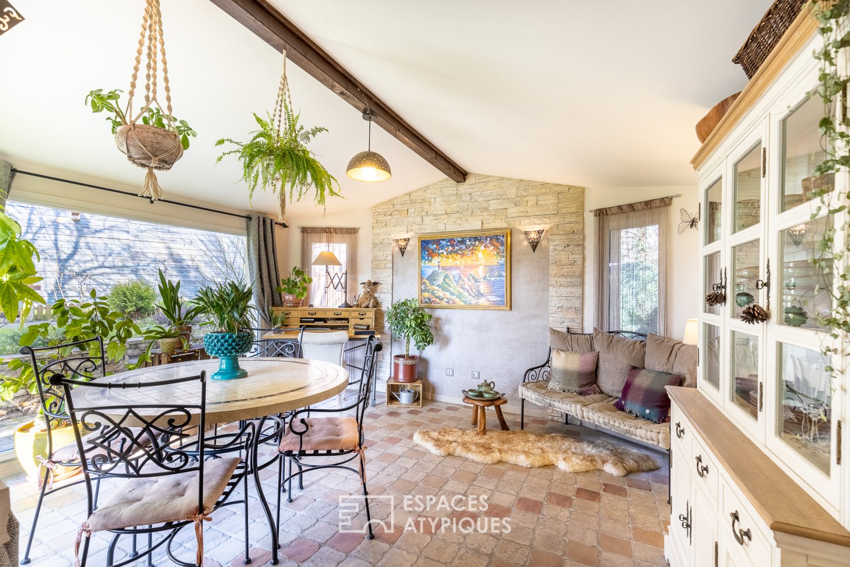 Charmante maison dans un esprit reposant