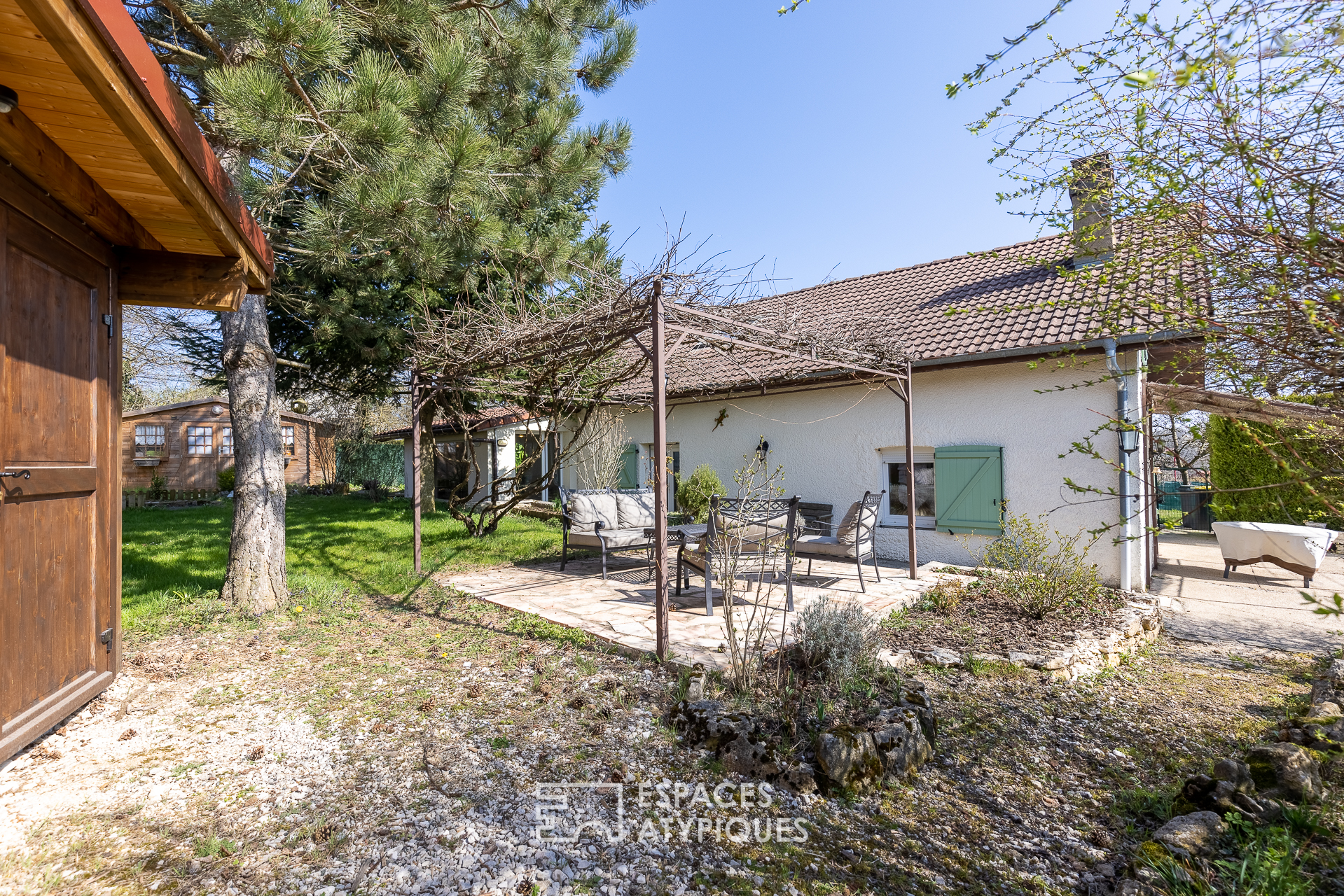 Charmante maison dans un esprit reposant