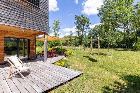 Passive house with ecological and economic virtues