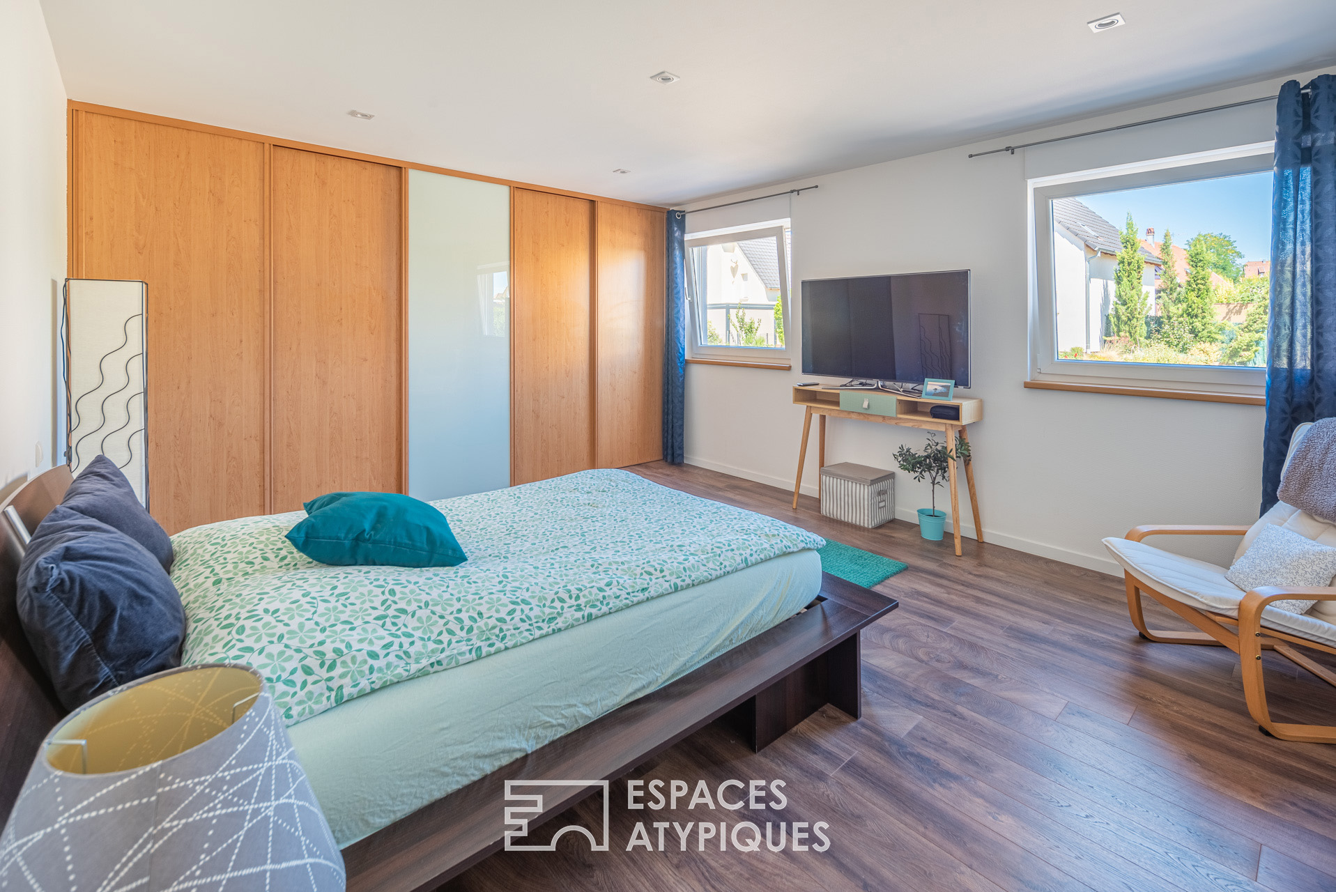 Appartement contemporain et sa terrasse