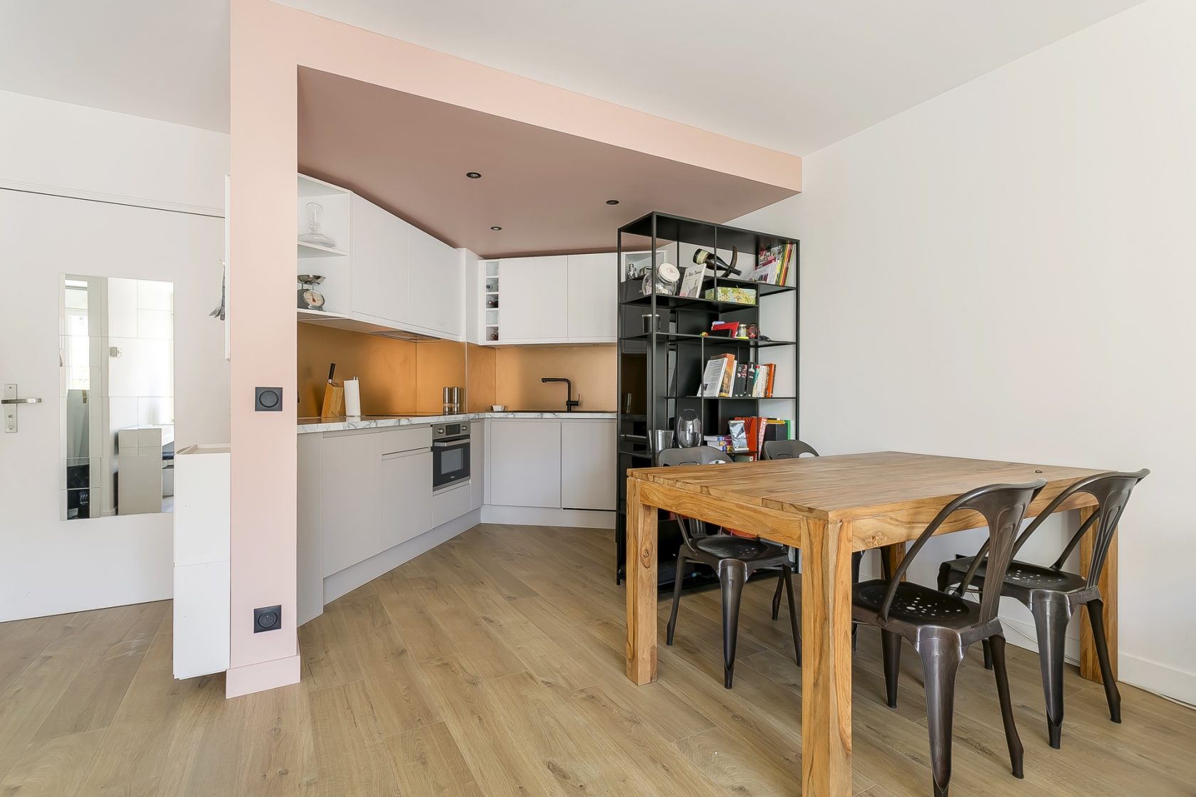 Renovated apartment with balcony